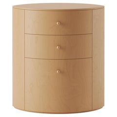 Observer Nightstand Natural Birch designed by Yaniv Chen made in Portugal