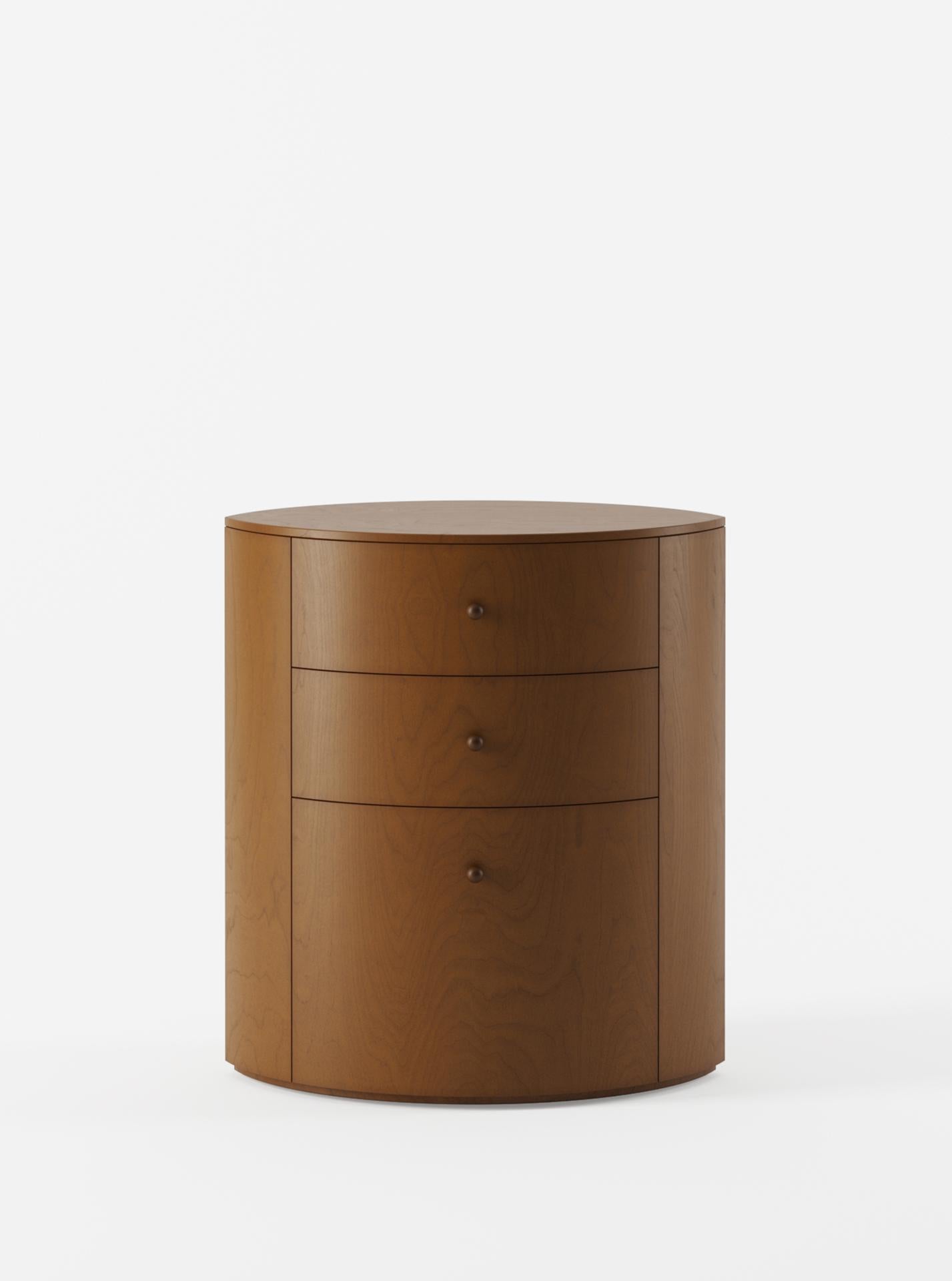 Product Inspiration 

The shape of the Observer nightstand is inspired by a fond childhood memory of designer Yaniv Chen. In his grandmother’s bedroom, her nightstand was a small but charming fixture—topped with night creams, a rotating pile of