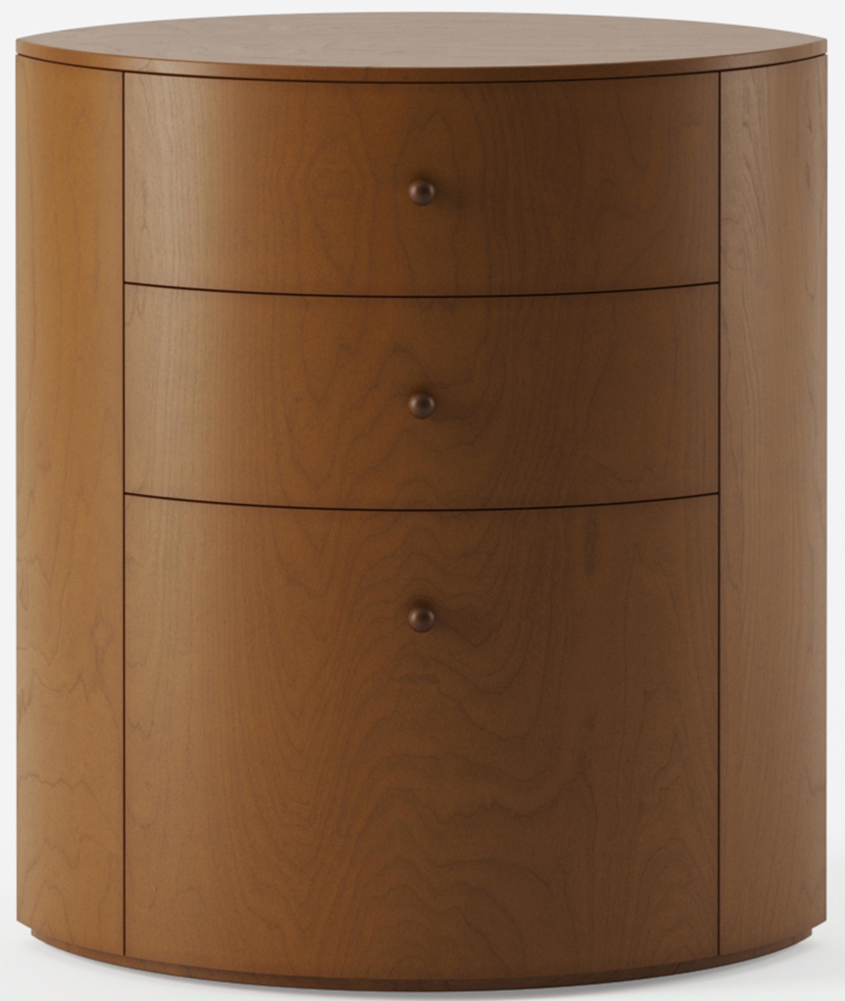 Observer Nightstand Warm Brown Birch designed by Yaniv Chen made in Portugal