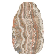 OBSIDIAN CURVE – Custom Handmade Rug in TENCEL / New Zealand Wool by Rugs & Co