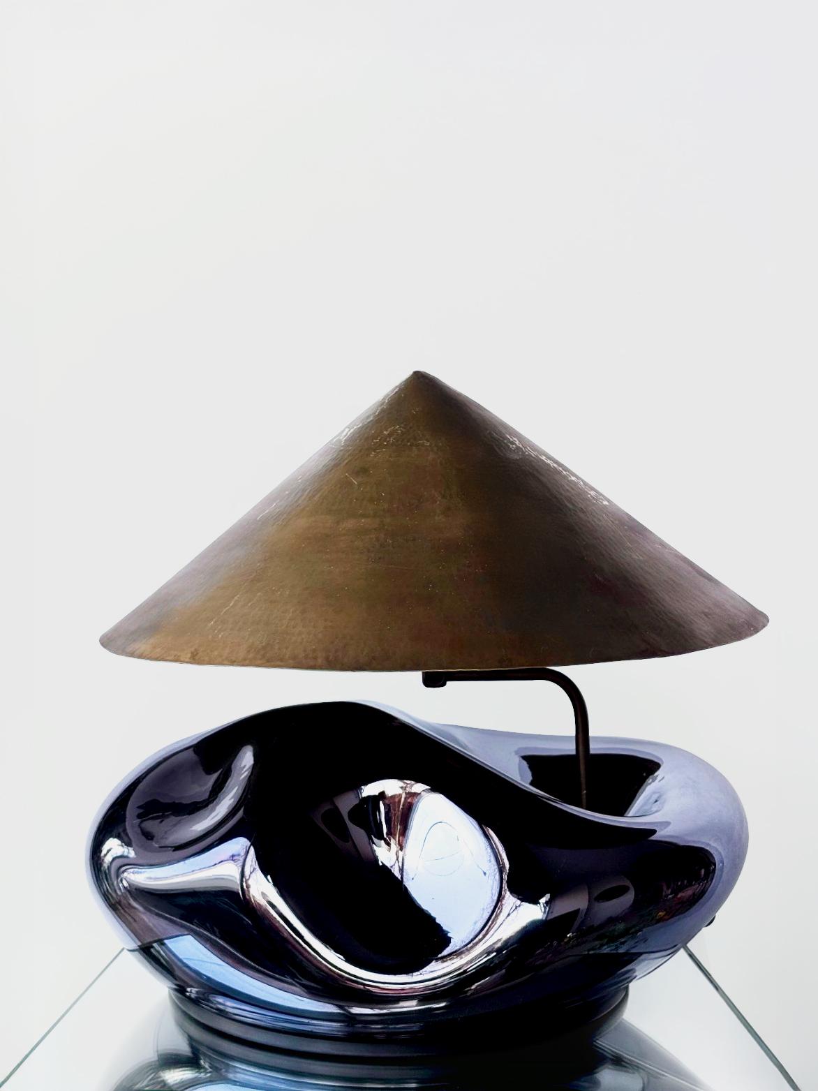 Turc Lampe en obsidienne en vente