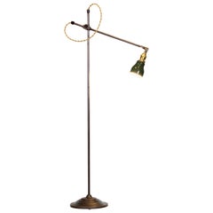 O.C. White Adjustable Floor Lamp