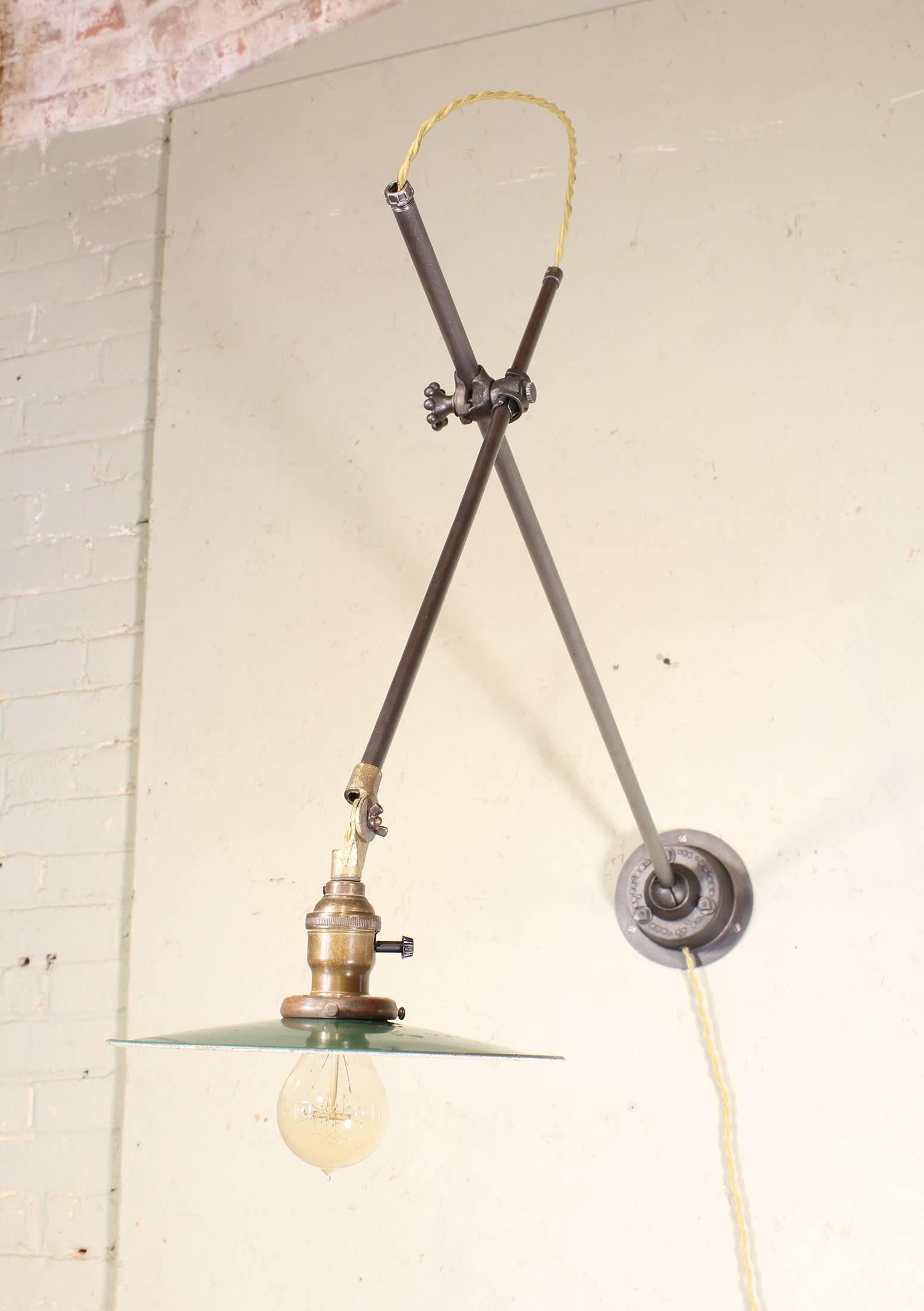 Industrial O.C. White Ceiling or Wall Lamp Style AW Light Fixture