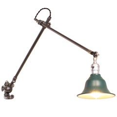 O.C. White Wall Sconce Style G Adjustable Task Lamp, Light