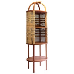 Meuble de rangement en bois d'oca de Cabreva - artisans Wtih du Brésil