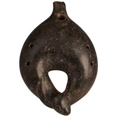 Okarina in Form einer Schlange:: Kolima:: Westmexiko:: ca. 100 v. Chr.-250 n. Chr.