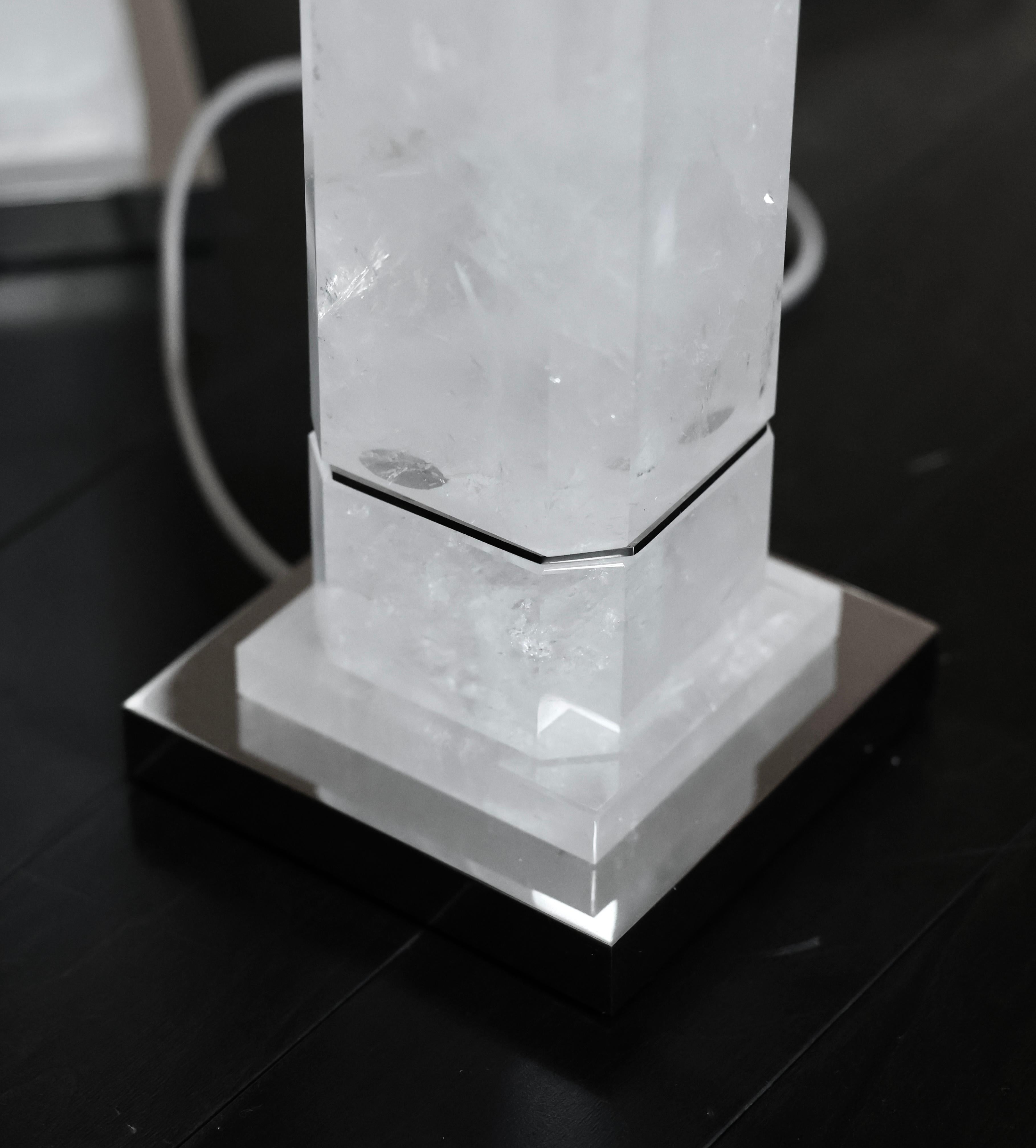 OCC28 Lámparas de cuarzo cristal de roca by Phoenix Siglo XXI y contemporáneo en venta