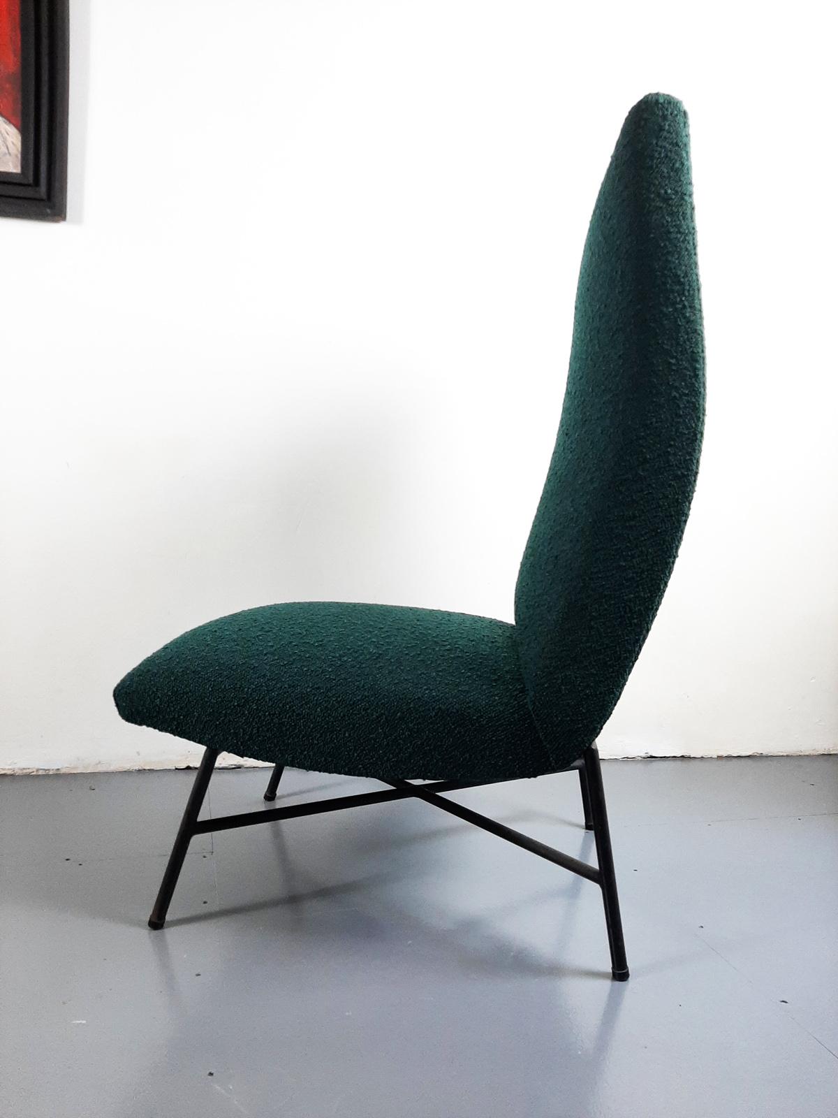 Chaise d'appoint par Genevieve Dangles, 1950 Bon état - En vente à Saint Leonards-on-sea, England