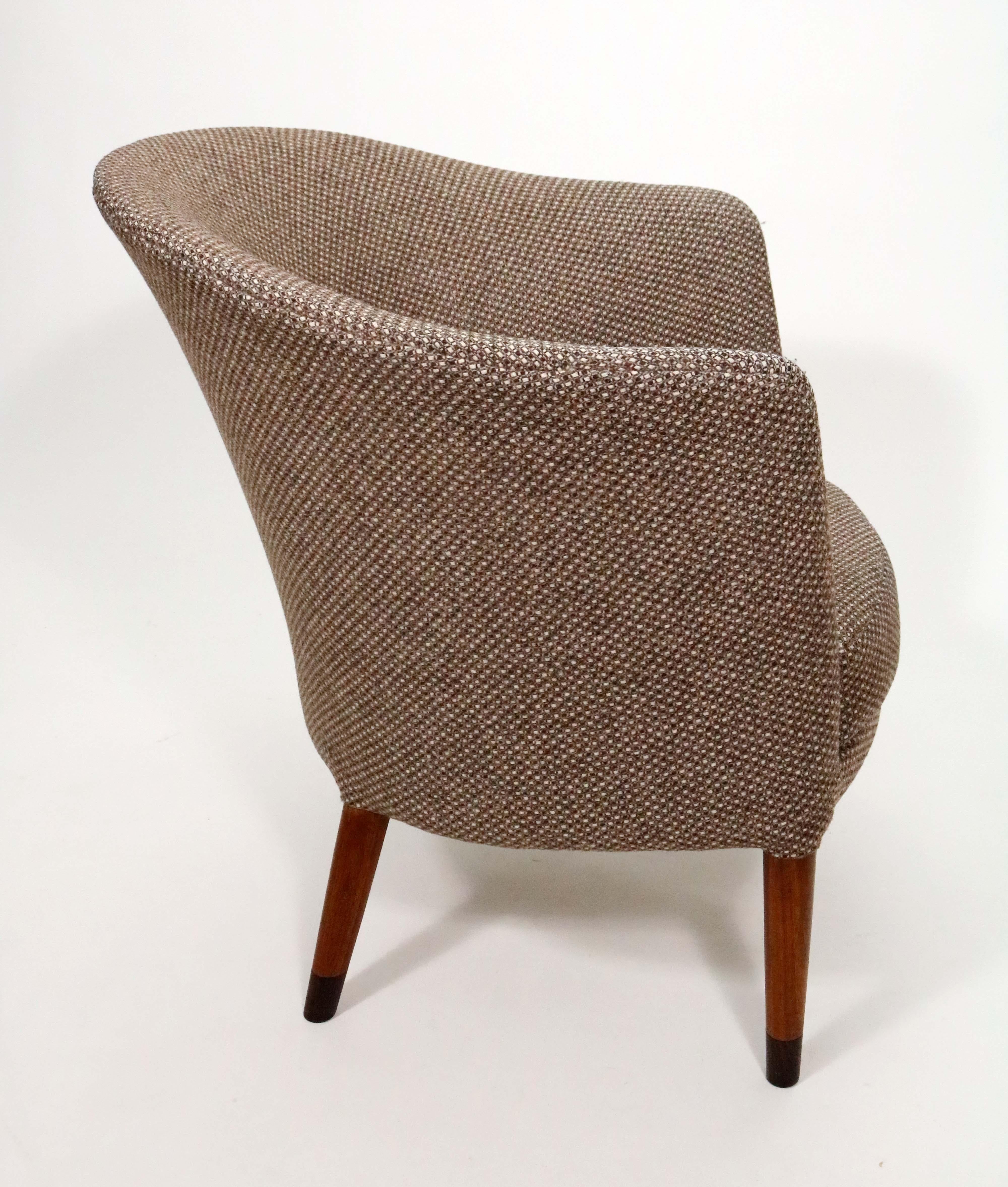 Scandinavian Modern Occasional Chair in the Style of Carl Malmsten