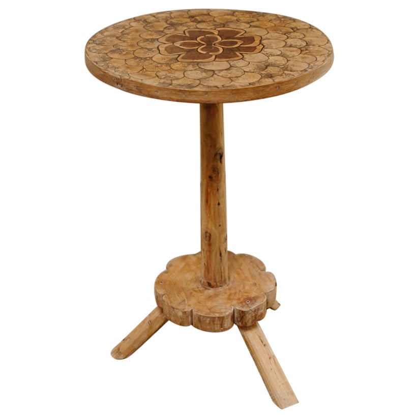Occasional French Countryhouse Inlaid Table