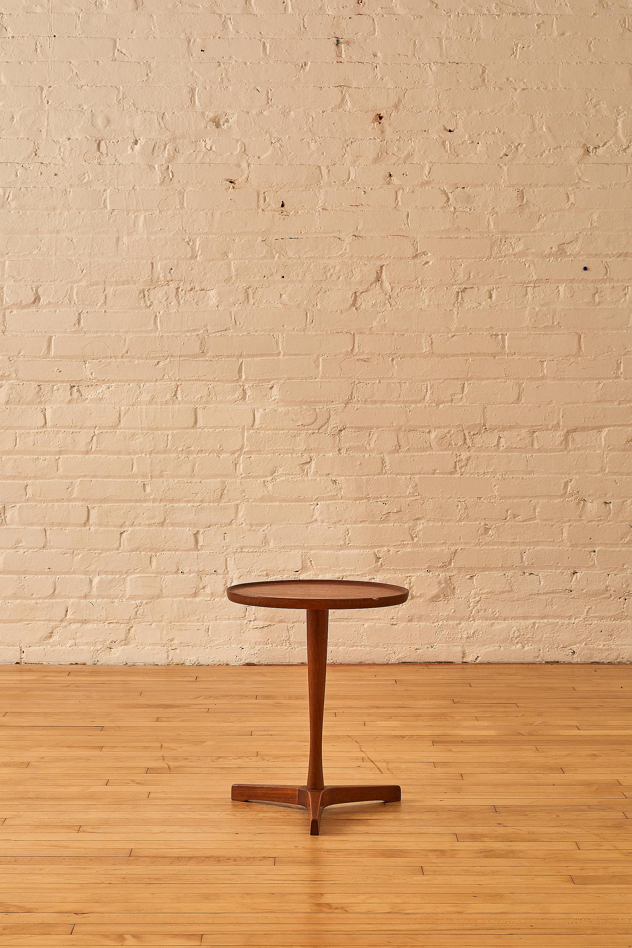 Occasional side table by Hans C. Andersen in walnut.

