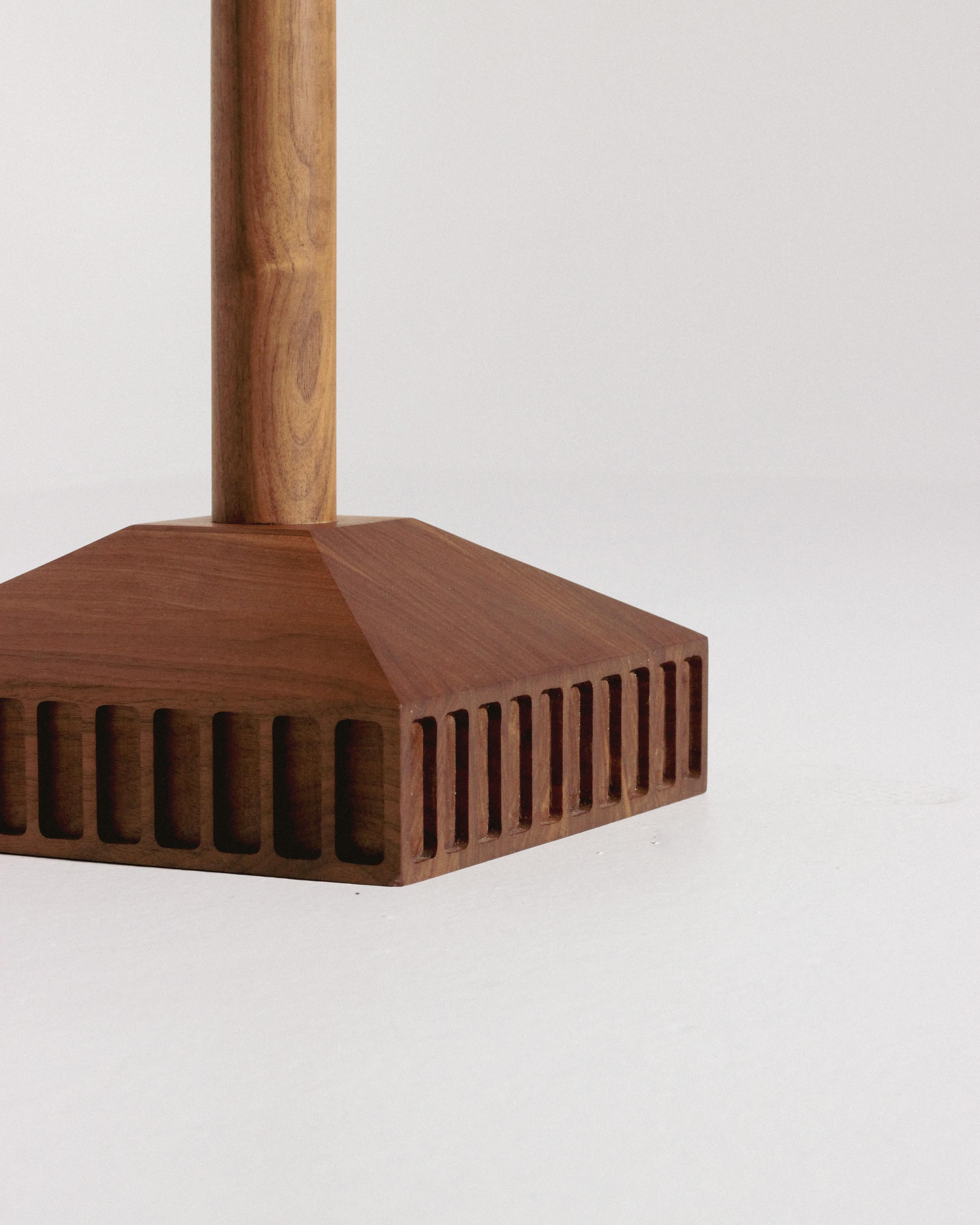 American Occasional Side Table in Walnut Oil, 2023 For Sale