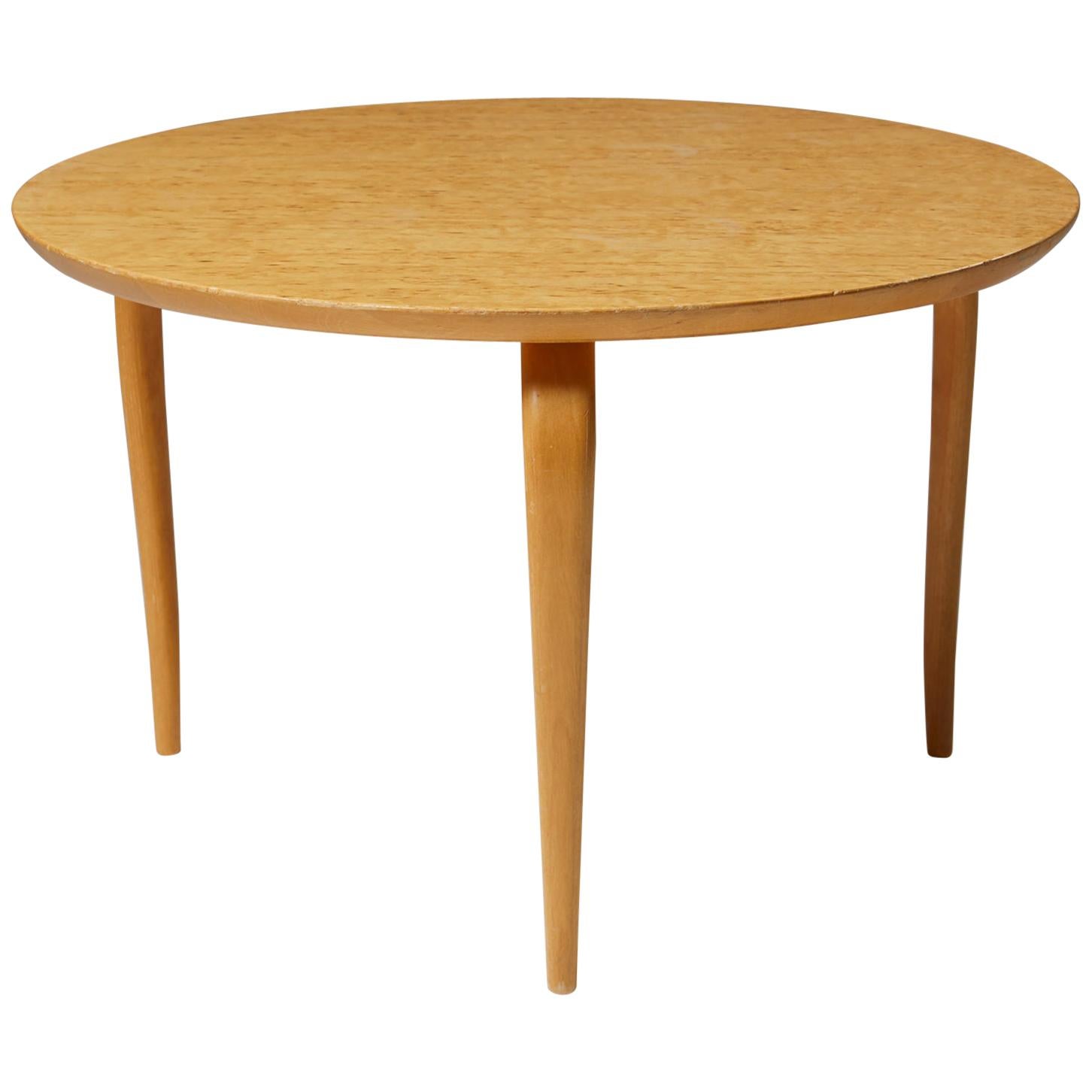 Occasional table Annika designed by Bruno Mathsson for Karl Mathsson