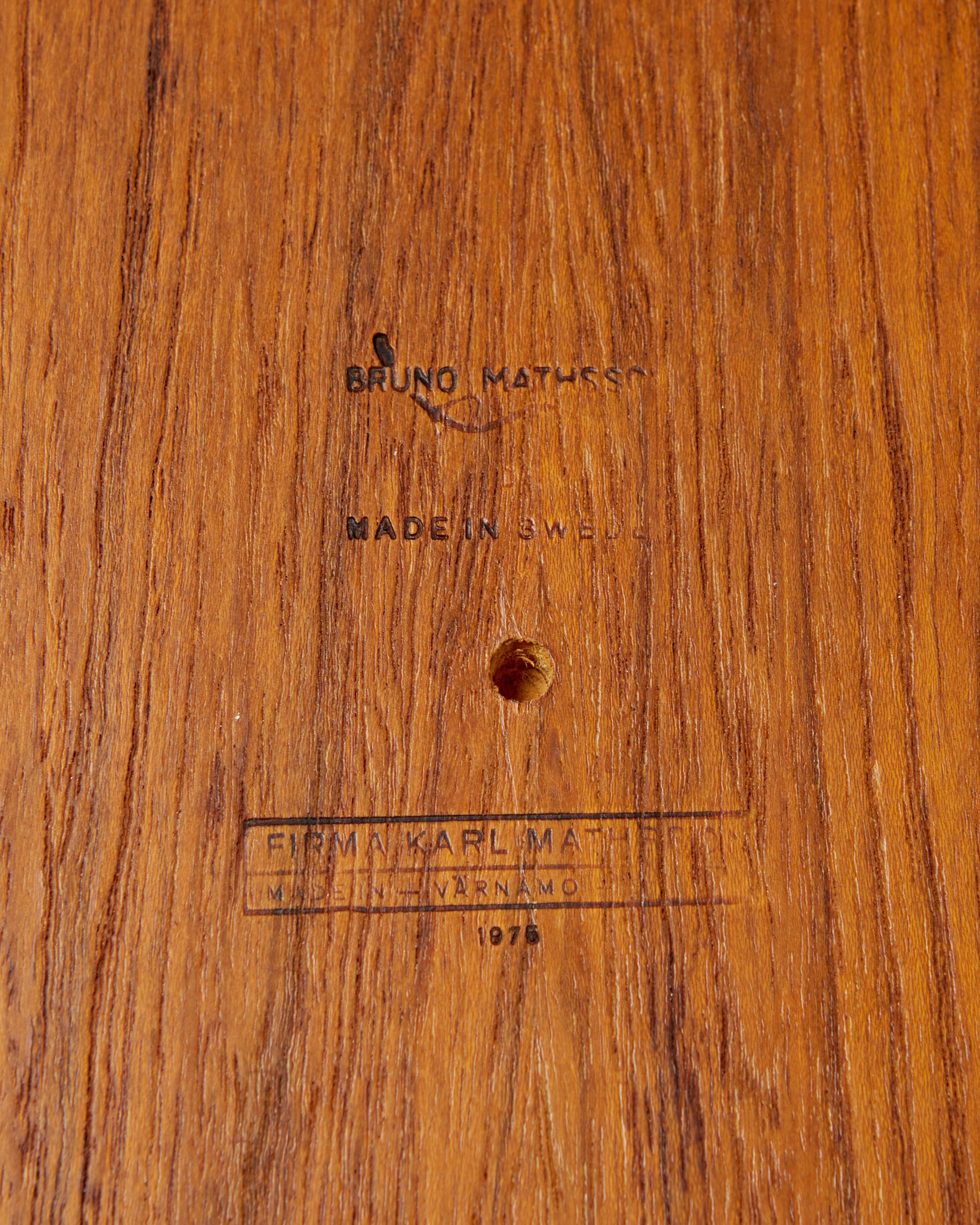 Birch Occasional Table “Annika” Designed by Bruno Mathsson for Karl Mathsson, Sweden 