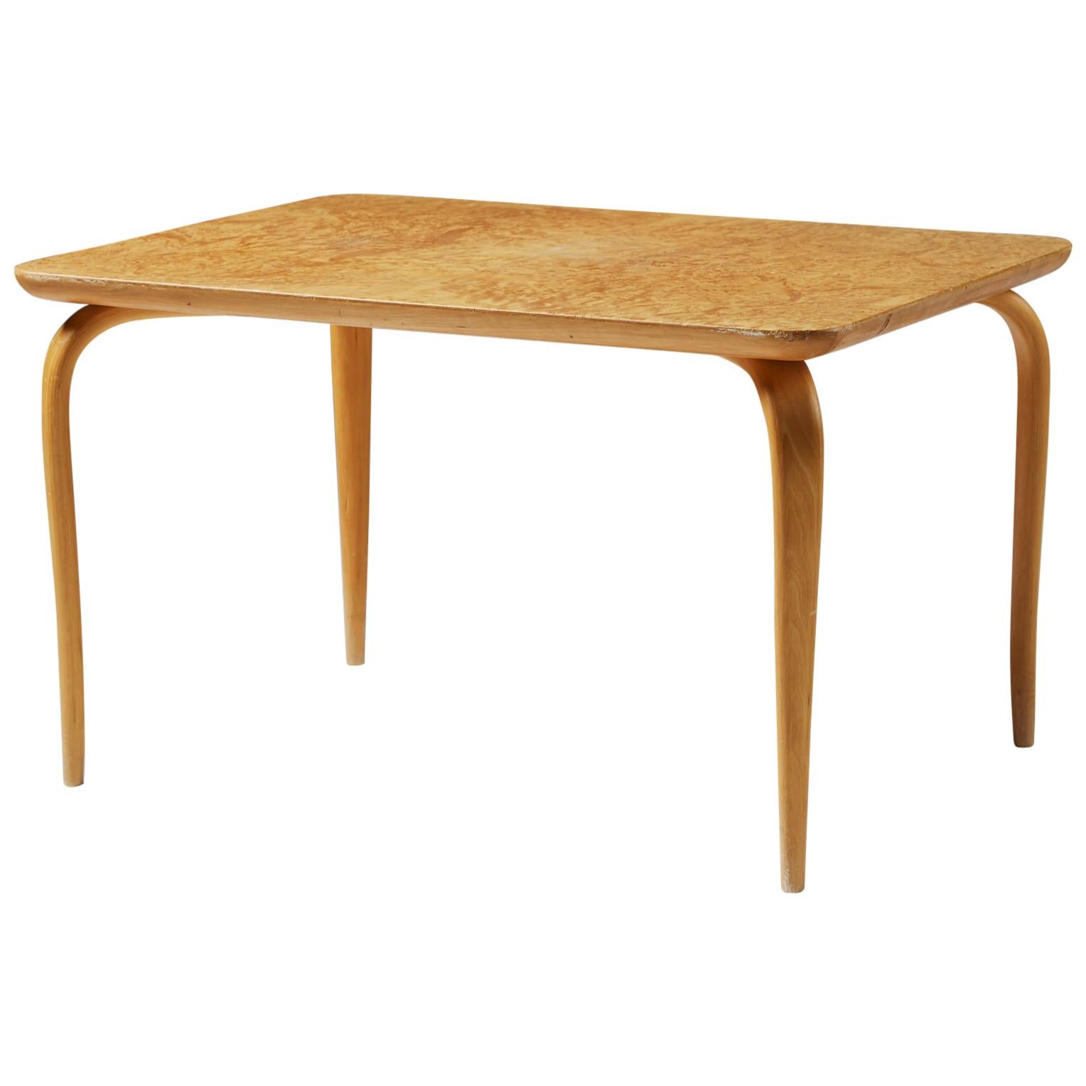 Occasional Table Annika Designed by Bruno Mathsson, Sweden, 1950s