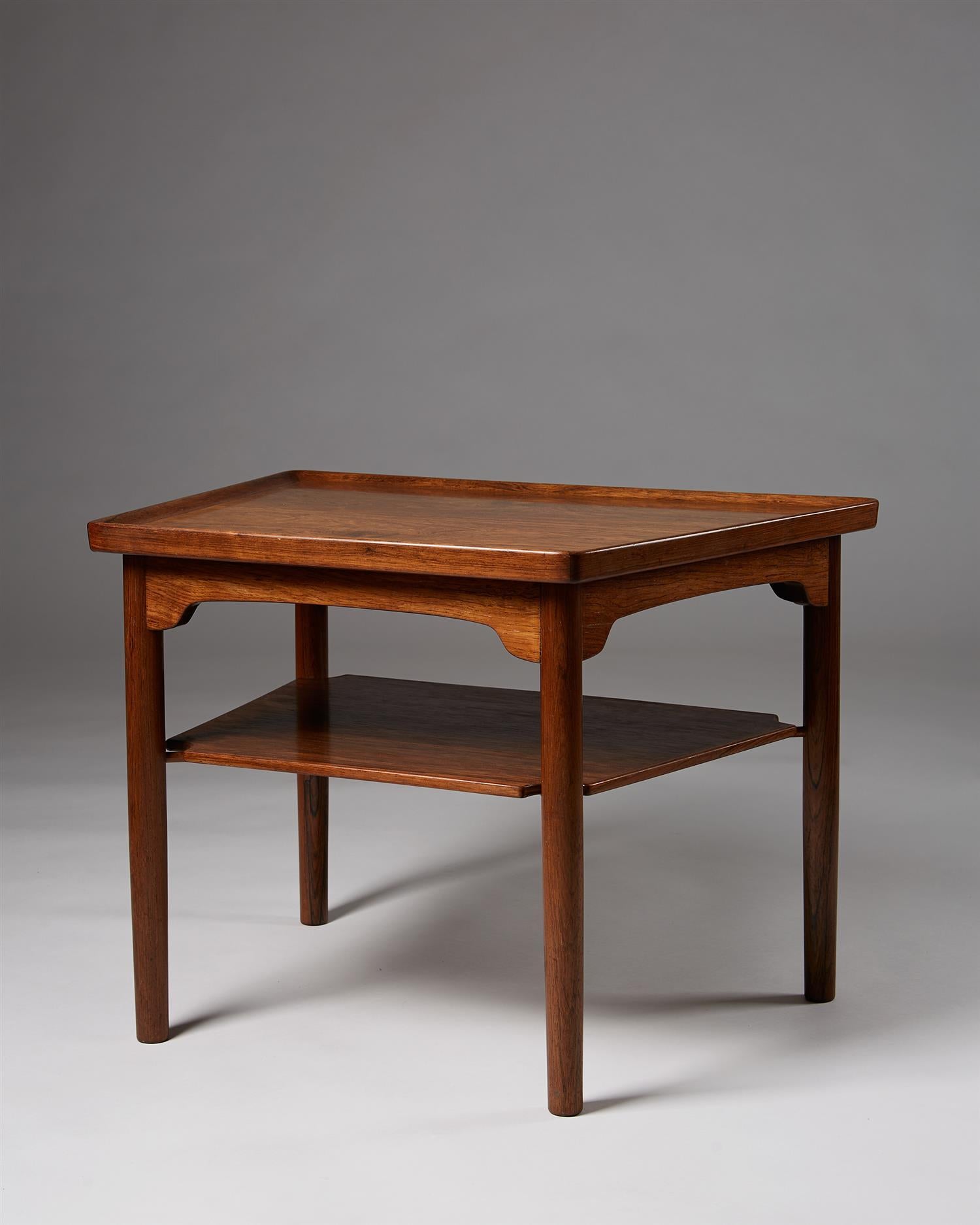 Scandinavian Modern Occasional Table Anonymous, Denmark, 1950s For Sale