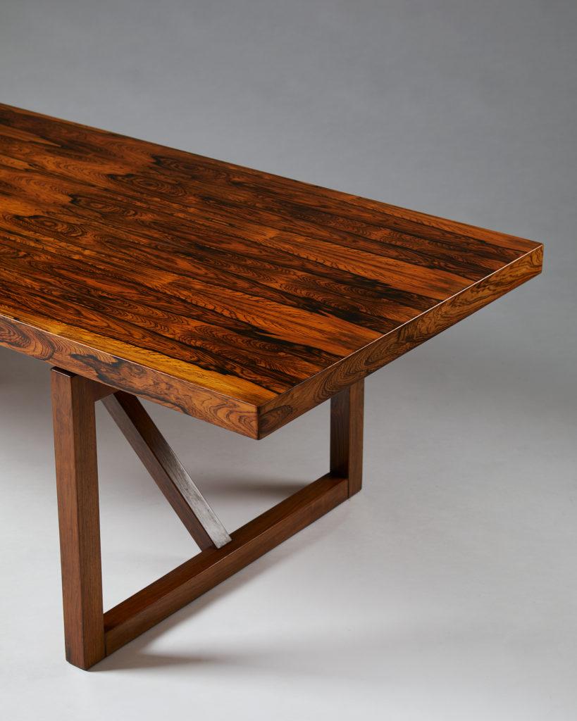Danois Table d'appoint scandinave en palissandre du milieu du siècle - Design danois, années 1960 en vente