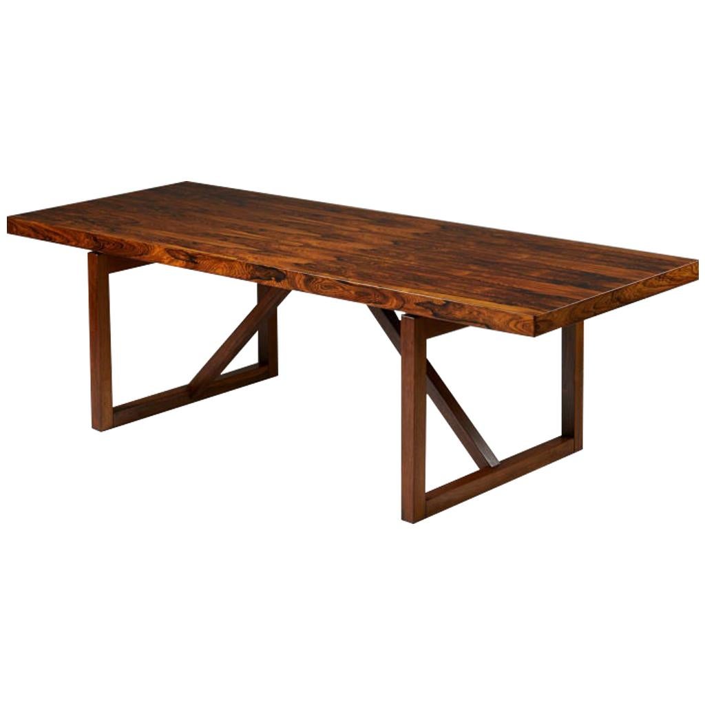 Skandinavischer Palisander-Beistelltisch aus der Mitte des Jahrhunderts - Dänisches Design/One, 1960er Jahre