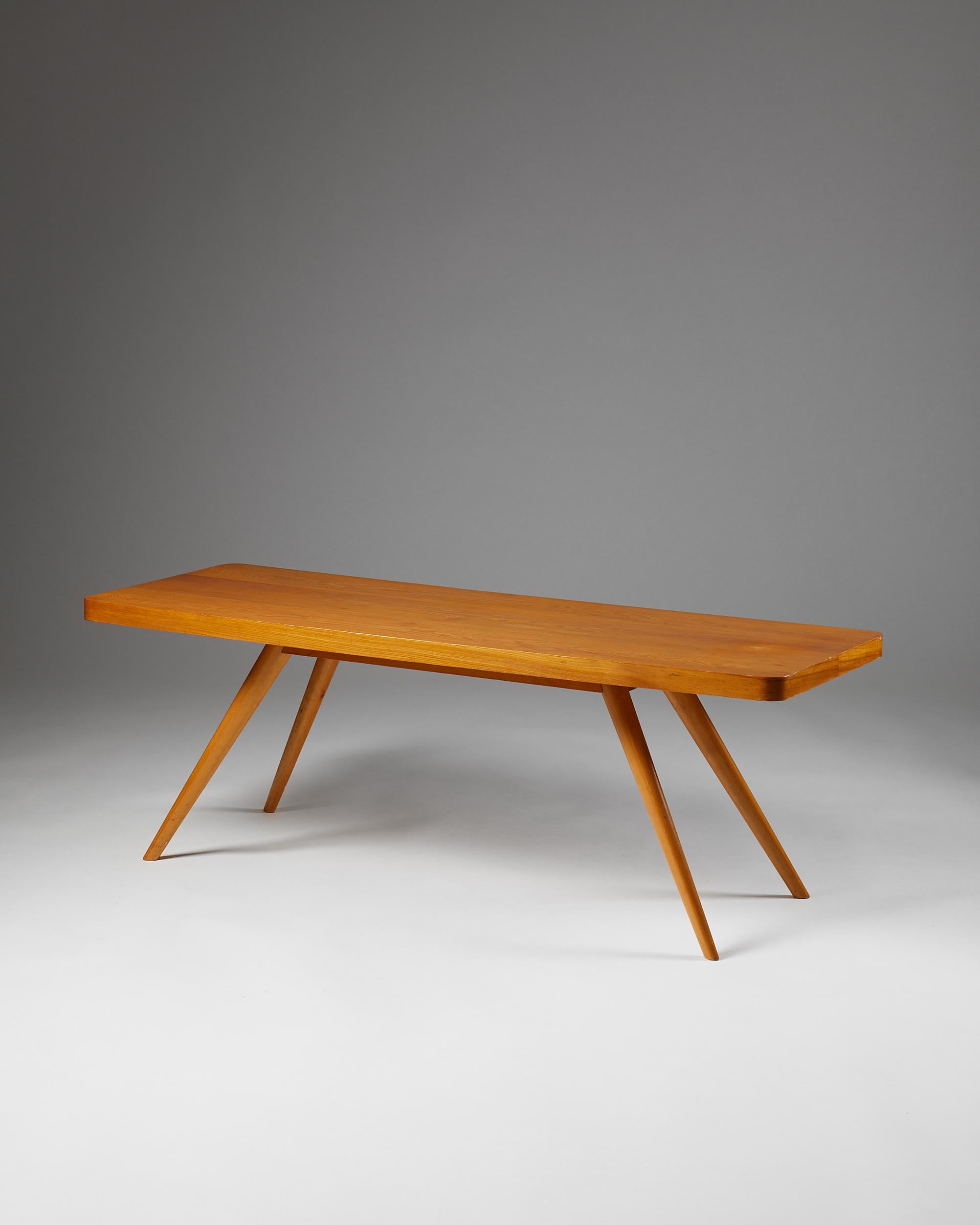 Mid-Century Modern Occasional Table, Anonymous for Oy Stockmann AB, Finland, 1950s For Sale