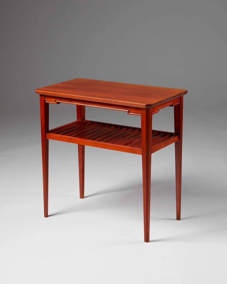 Mid-Century Modern Occasional Table, Anonymous, Sweden, 1940s For Sale