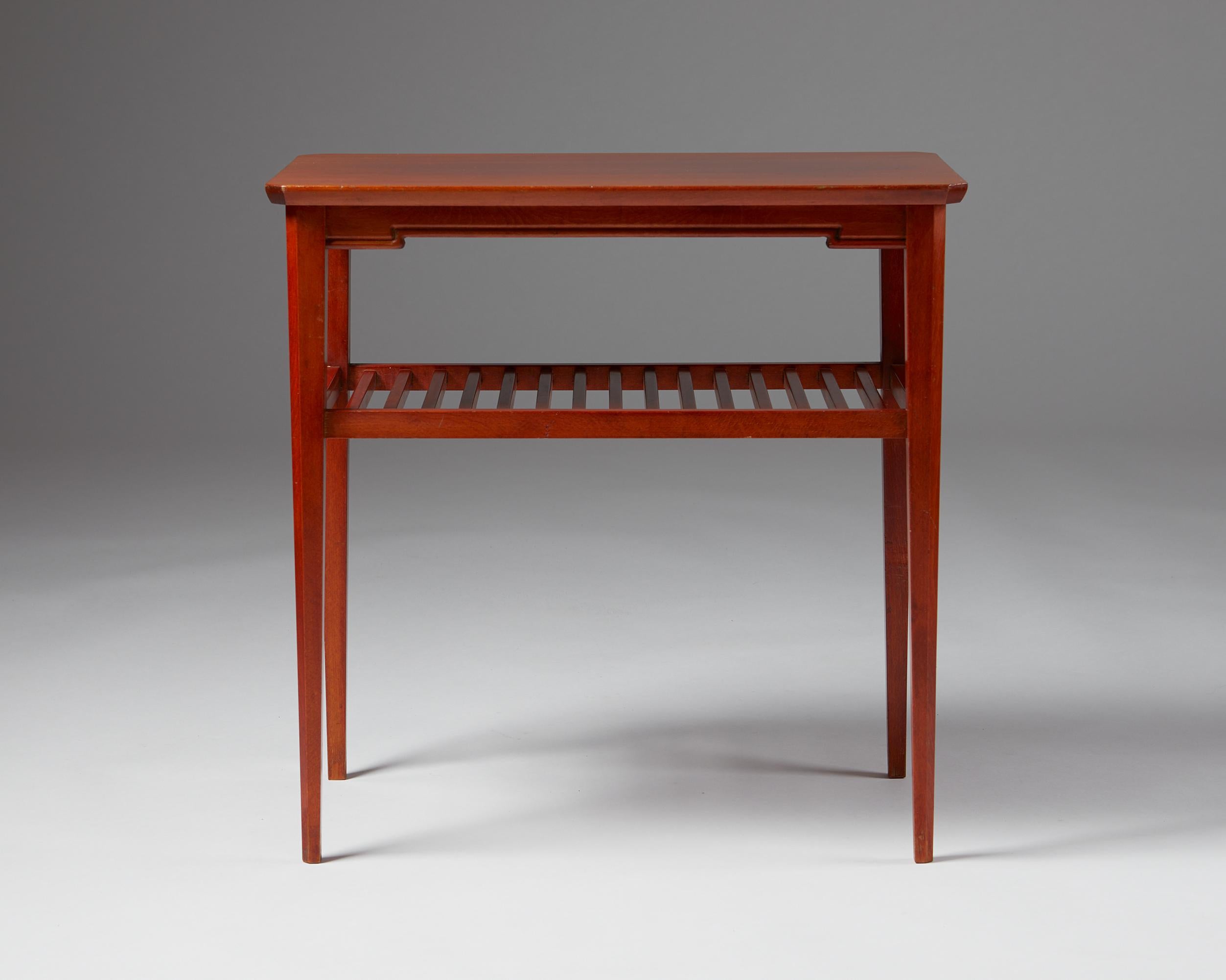 Swedish Occasional Table, Anonymous, Sweden, 1940s For Sale