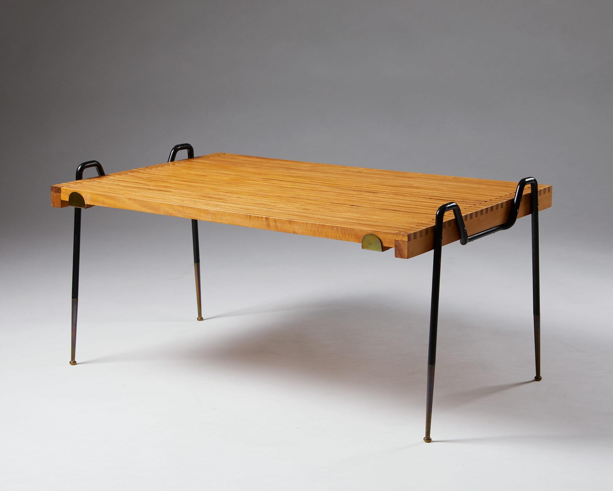 Scandinavian Modern Occasional Table, Anonymous, Sweden, 1950s