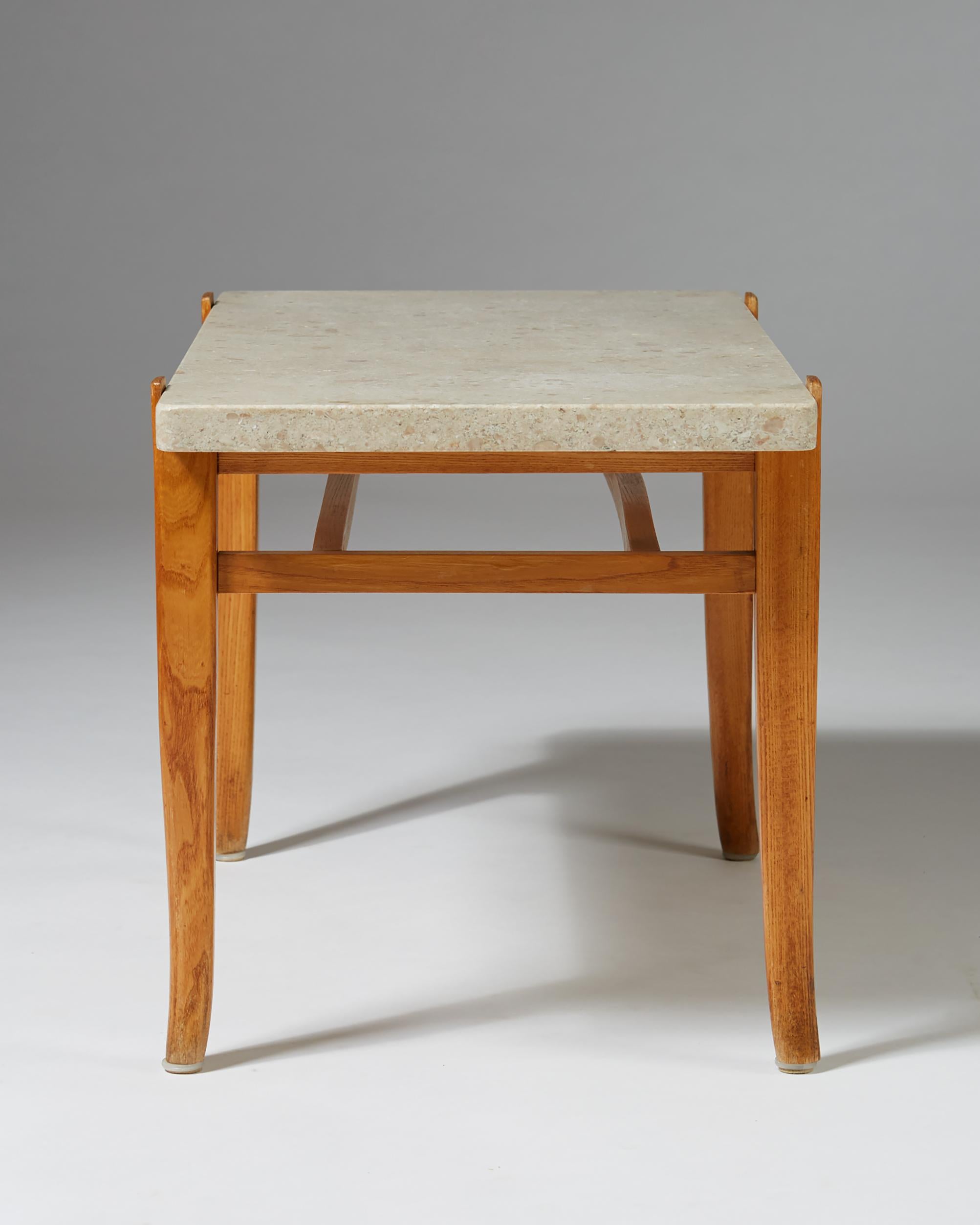 Swedish Occasional Table, Anonymous, Sweden, 1950s
