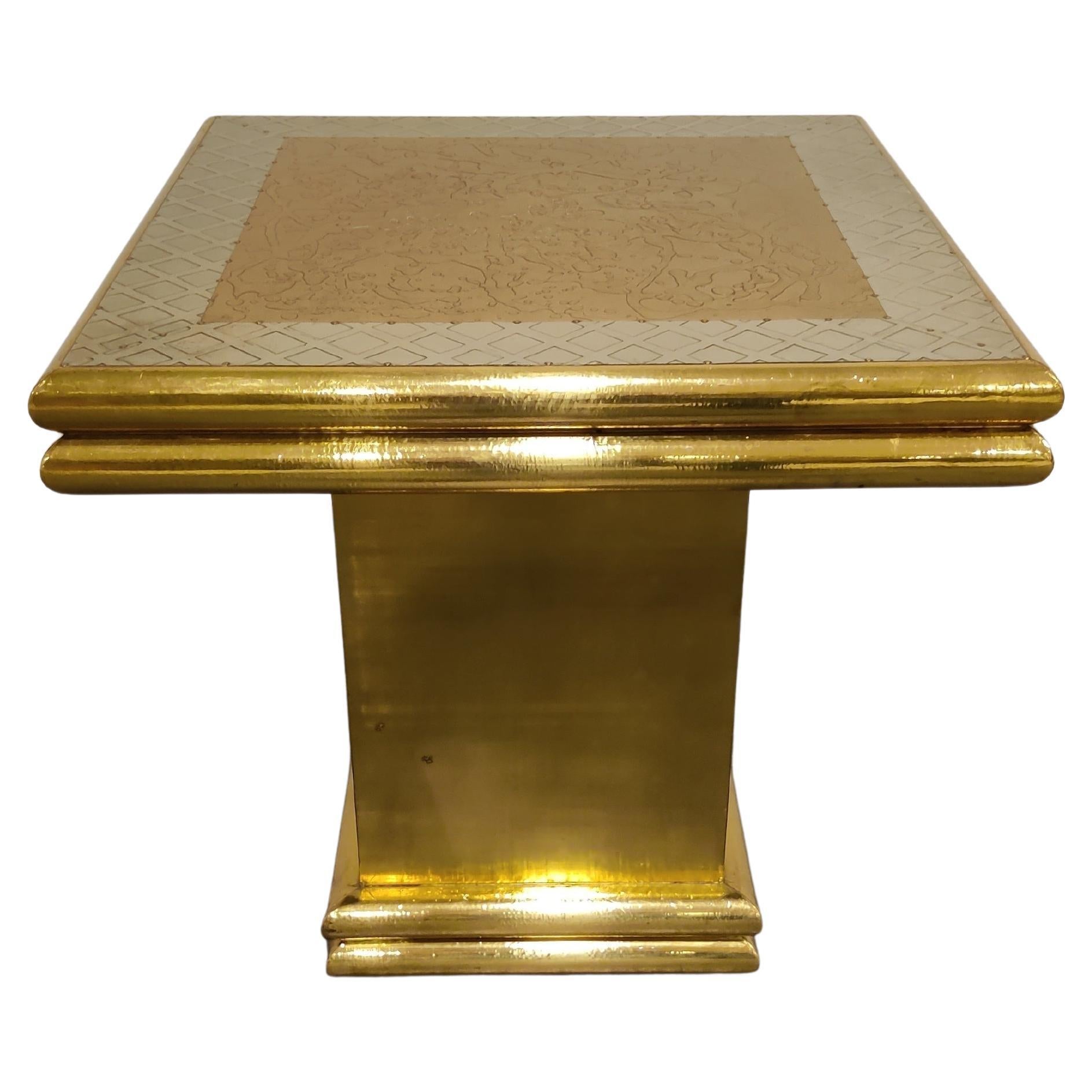 Mesa auxiliar de Gony Nava, años 80