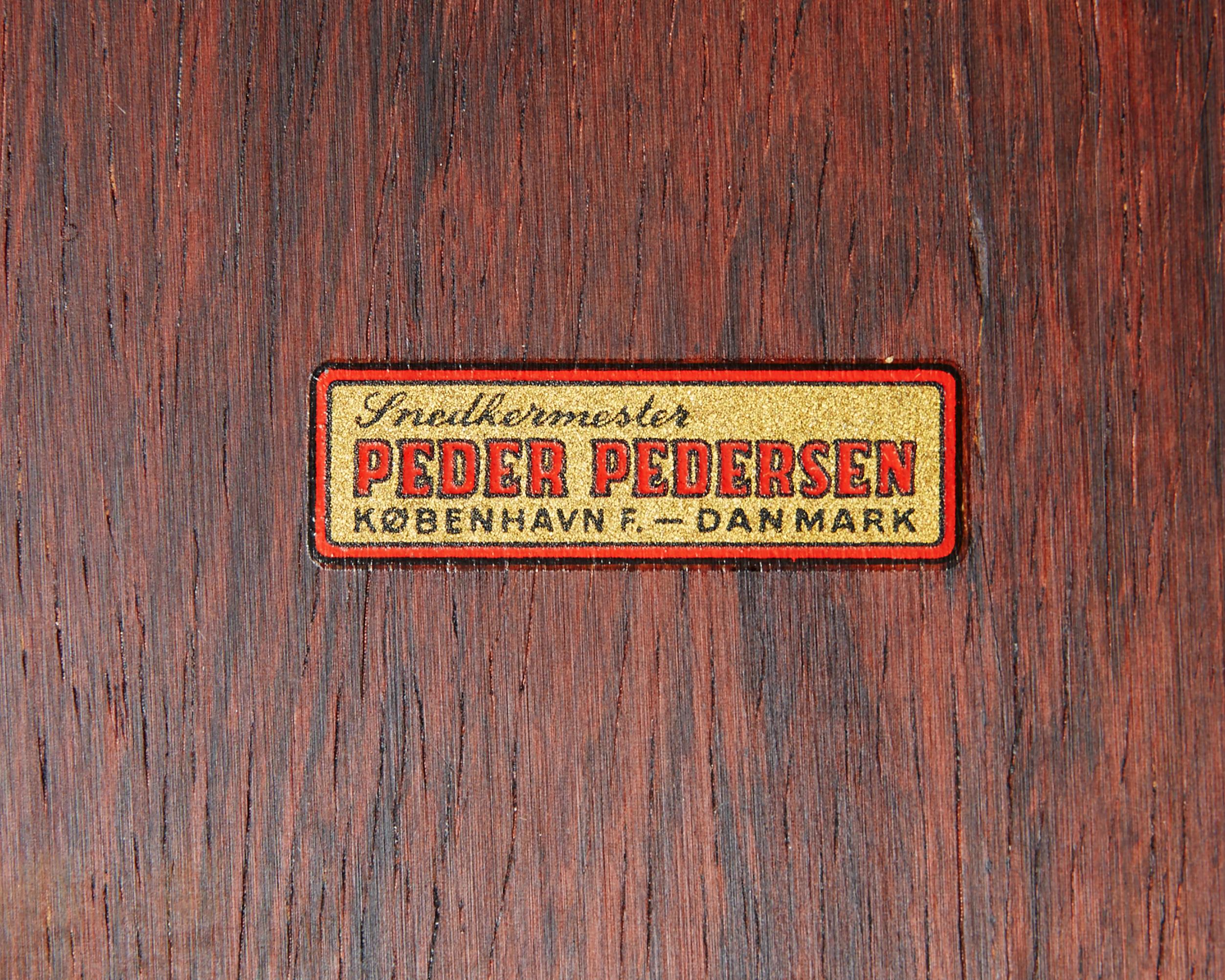 Occasional Table by Helge Vestergaard Jensen for Peder Pedersen, Denmark 1