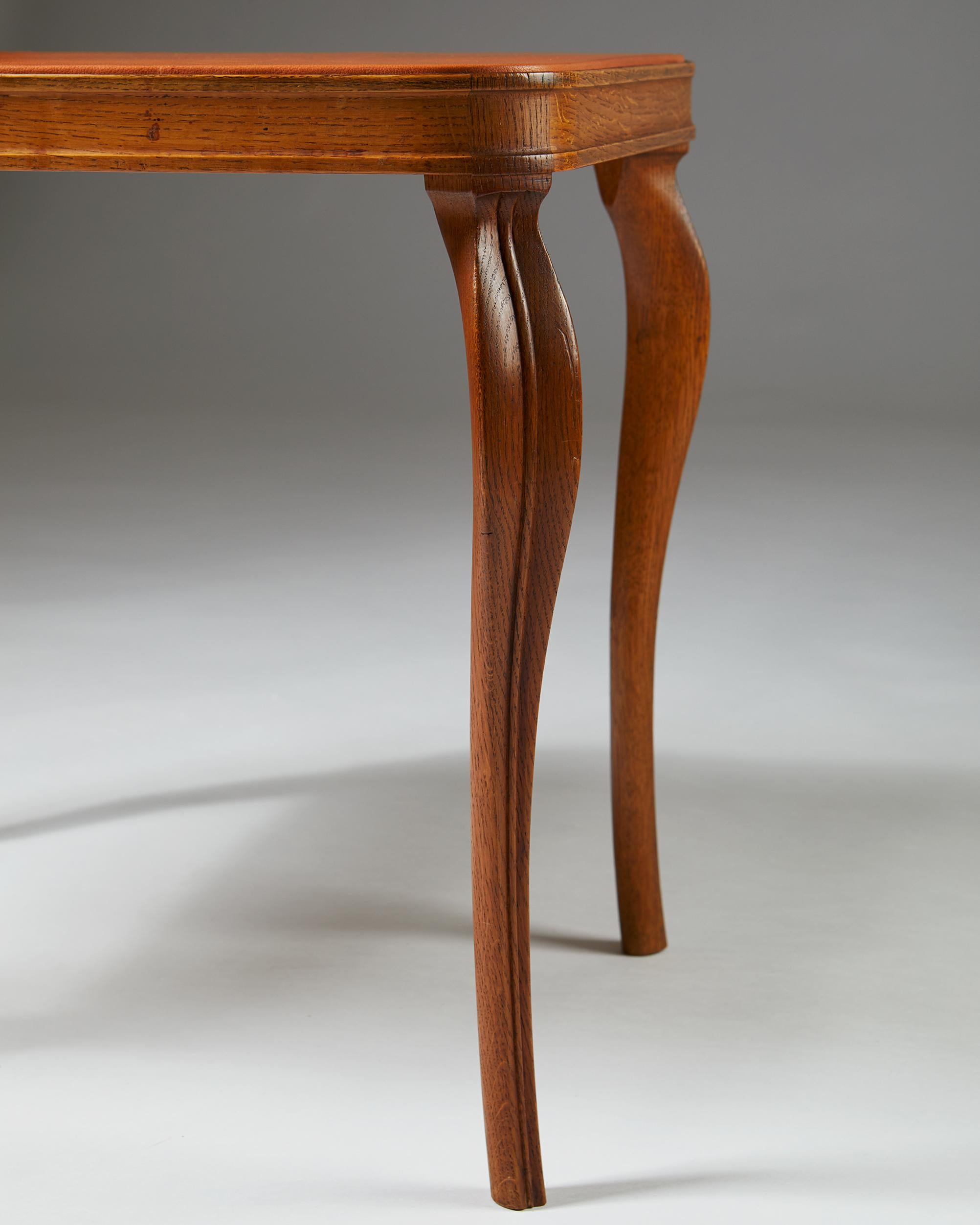 Danish Occasional Table Designed by Frits Henningsen, Denmark, 1930s