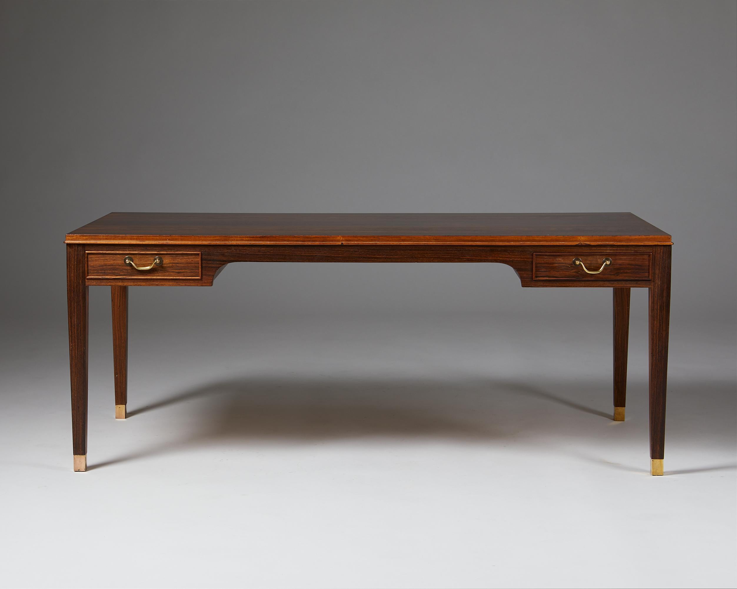 20th Century Occasional Table Designed by Frits Henningsen, Denmark, 1940’s For Sale