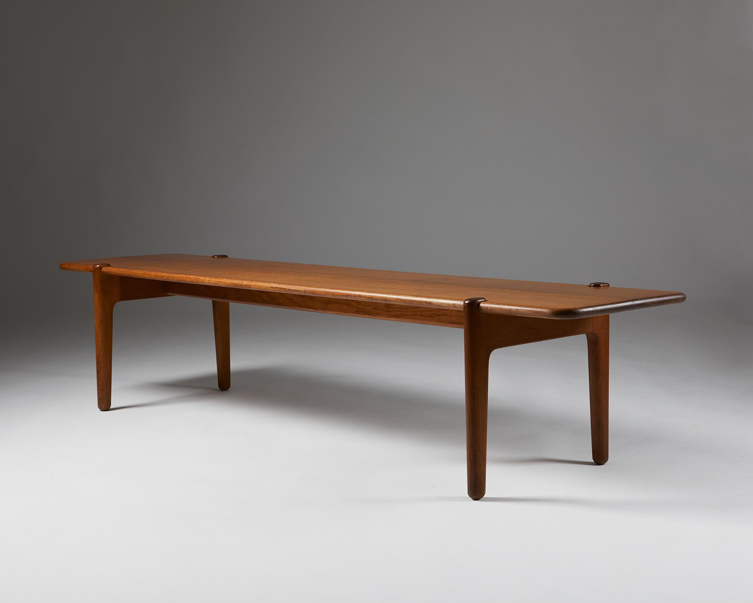 Mid-Century Modern Occasional Table Designed by Hans J. Wegner for Johannes Hansen, Denmark, 1950's