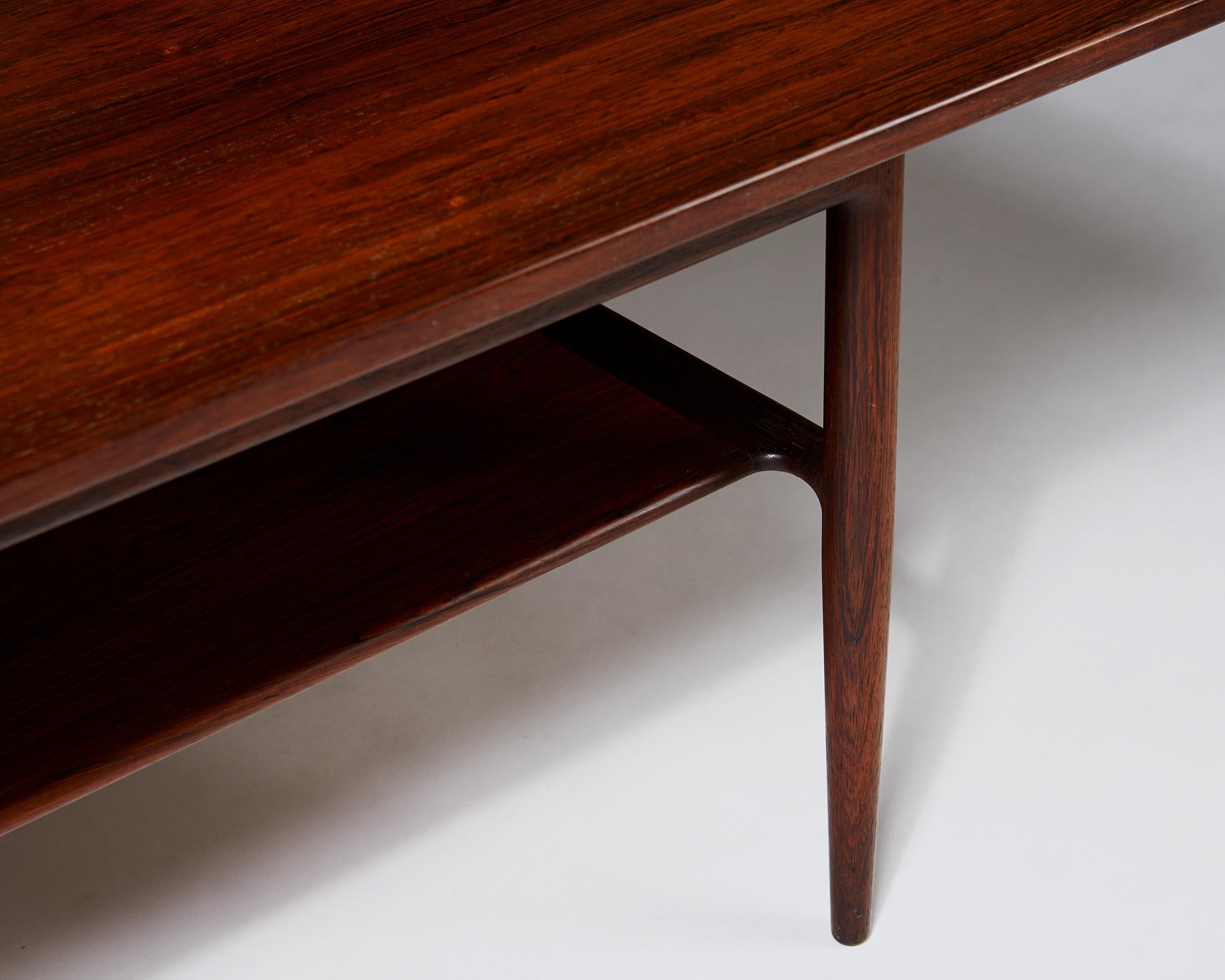 Scandinavian Modern Occasional Table Designed by Ib Kofod-Larsen for Christensen & Larsen, Denmark For Sale