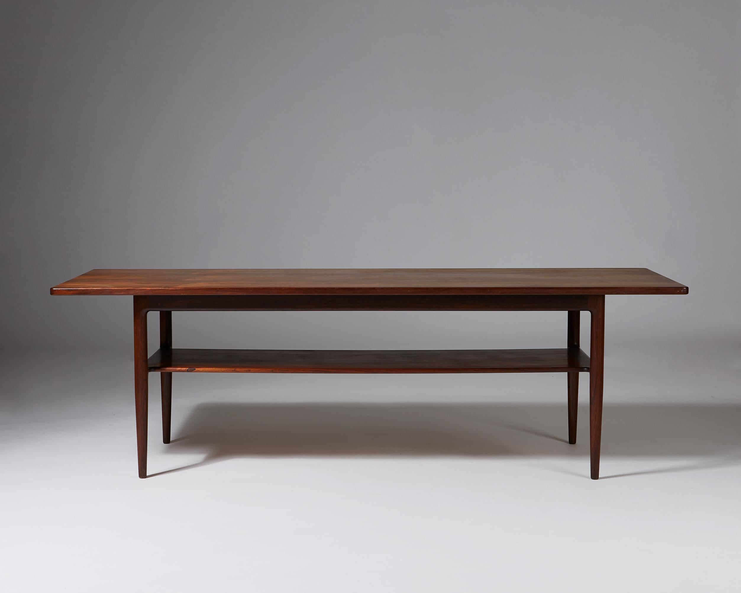 Danish Occasional Table Designed by Ib Kofod-Larsen for Christensen & Larsen, Denmark For Sale