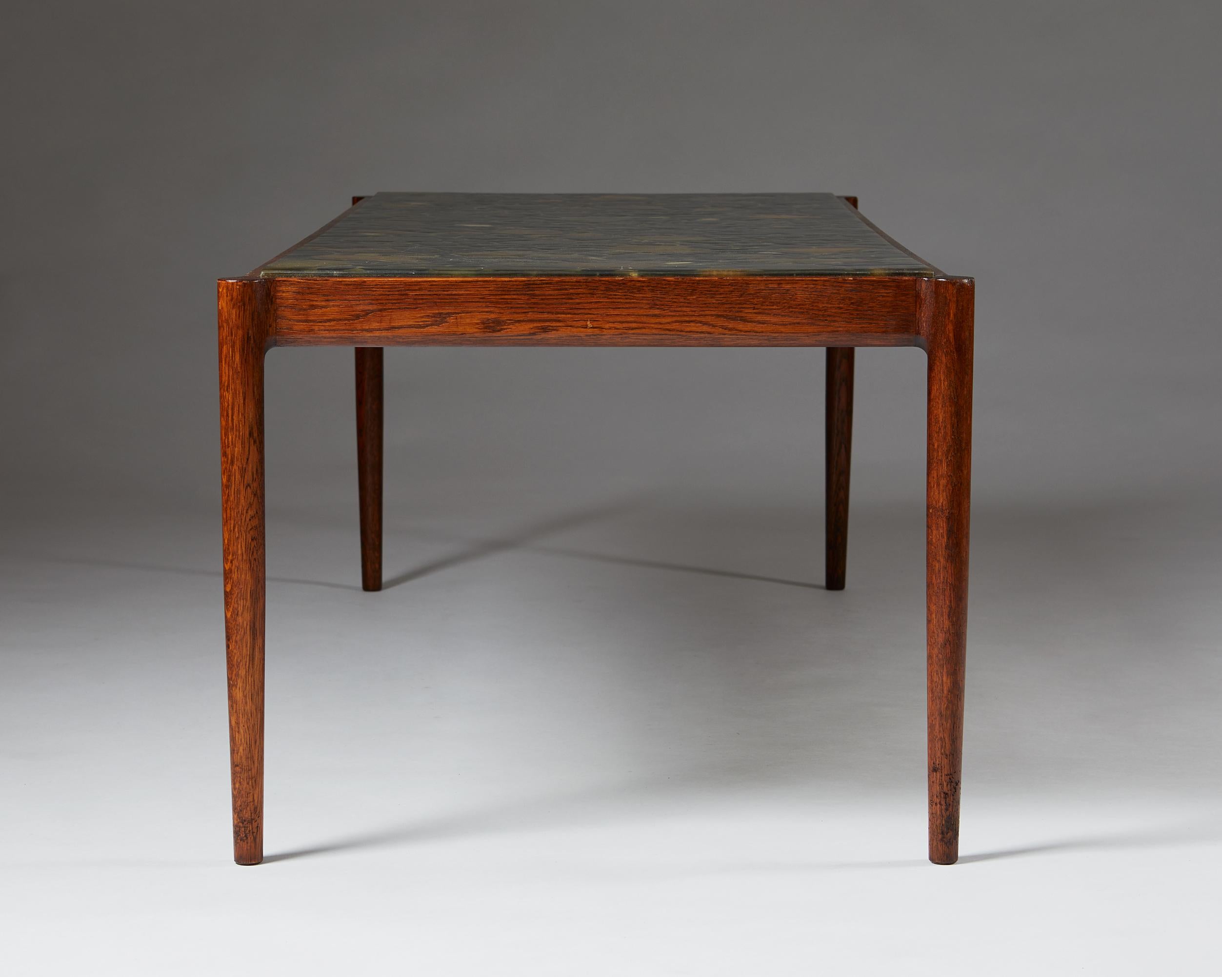 Occasional Table Designed, Ib Kofod Larsen for Säffle Möbelfabrik, Sweden, 1960 2