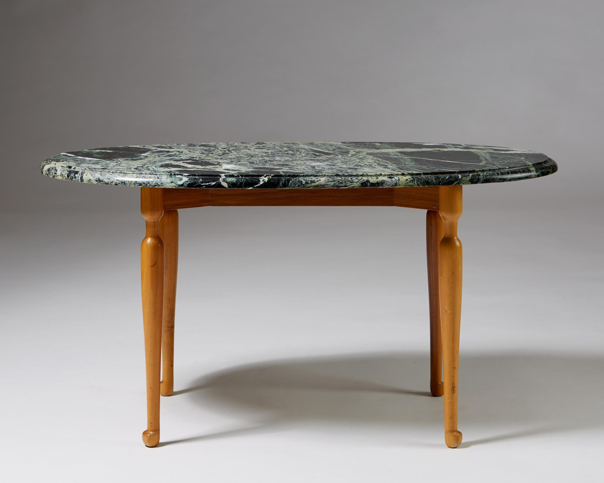 Occasional Table Designed by Josef Frank for Svenskt Tenn, Sweden, 1939 (Skandinavische Moderne)