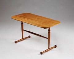 Josef Frank Occasional Table, Mahogany, Svenskt Tenn, Sweden, 1950s