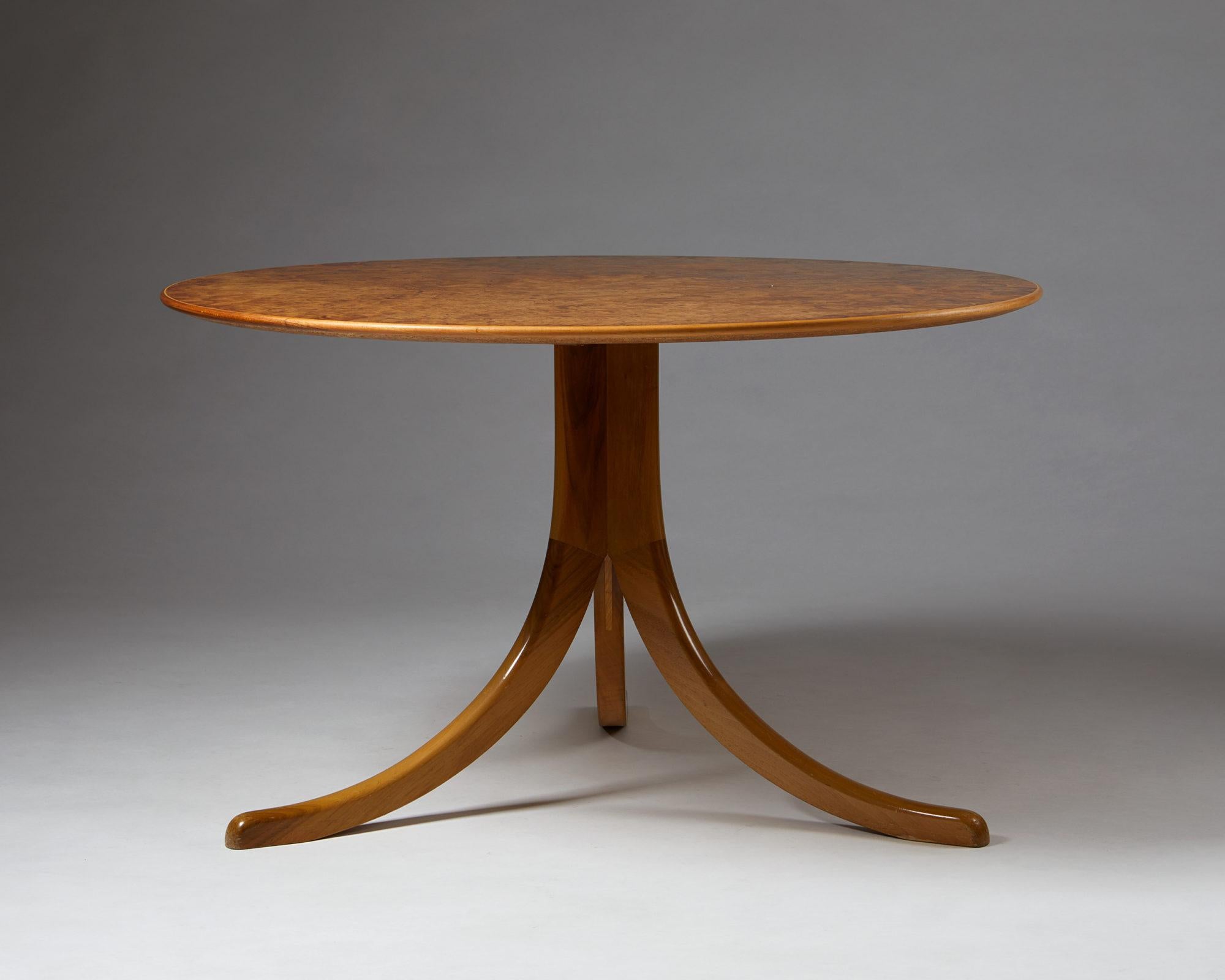 Swedish Occasional Table Designed by Josef Frank for Svenskt Tenn, Sweden, 1950s