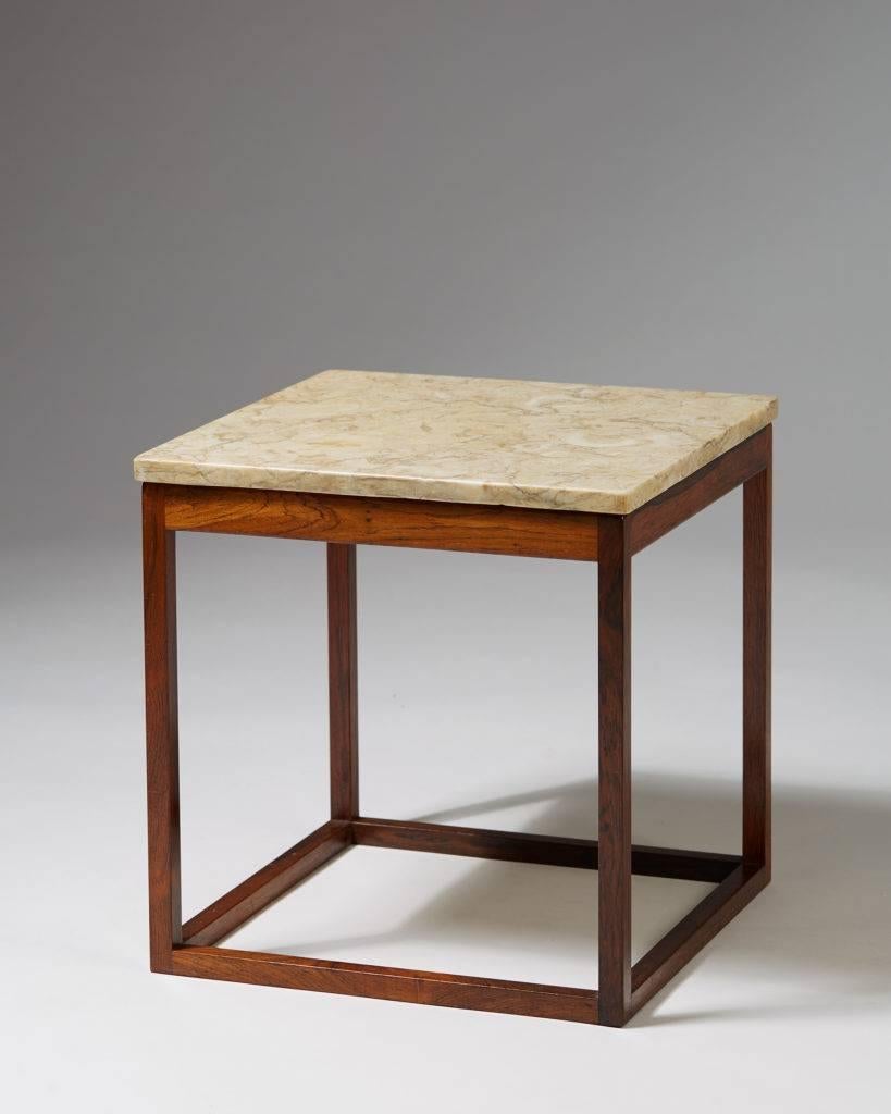 Scandinavian Modern Occasional Table Designed by Kurt Östervig for K. P. Möbler, Denmark, 1960s