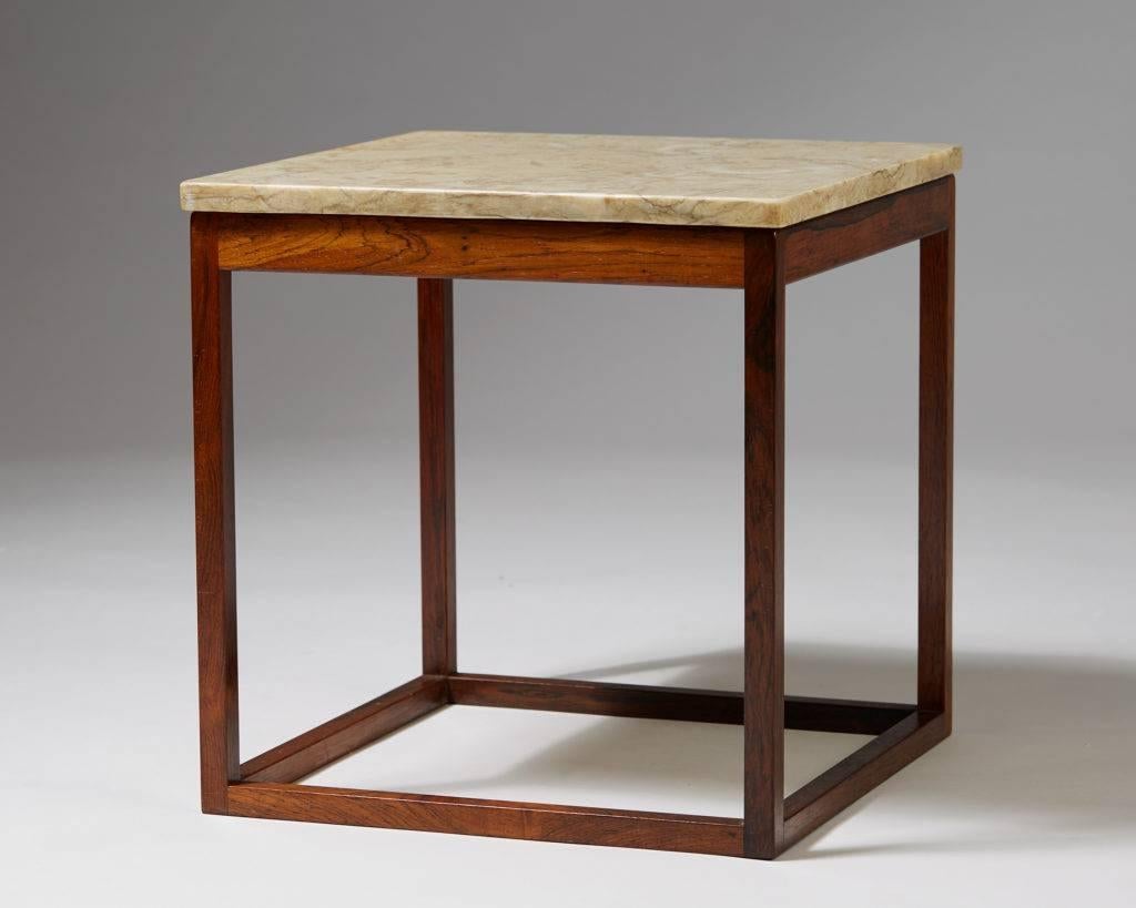 Occasional Table Designed by Kurt Östervig for K. P. Möbler, Denmark, 1960s In Excellent Condition In Stockholm, SE
