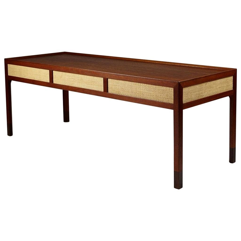 Rosewood Occasional Table Designed by Mogens Lassen for T. Madsen, Denmark, 1953