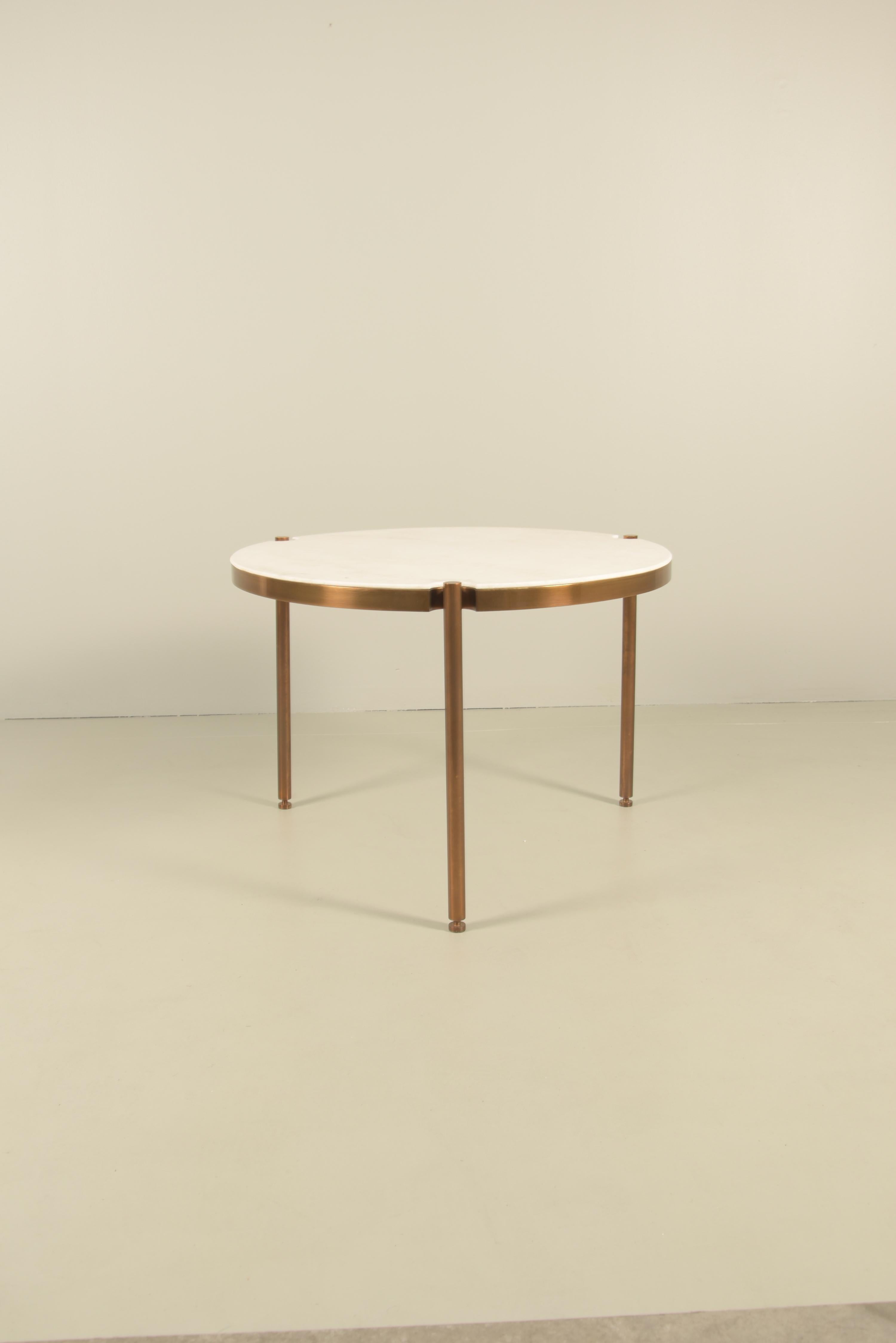 Brass Occasional Table Designed by Osvaldo Borsani for Tecno For Sale