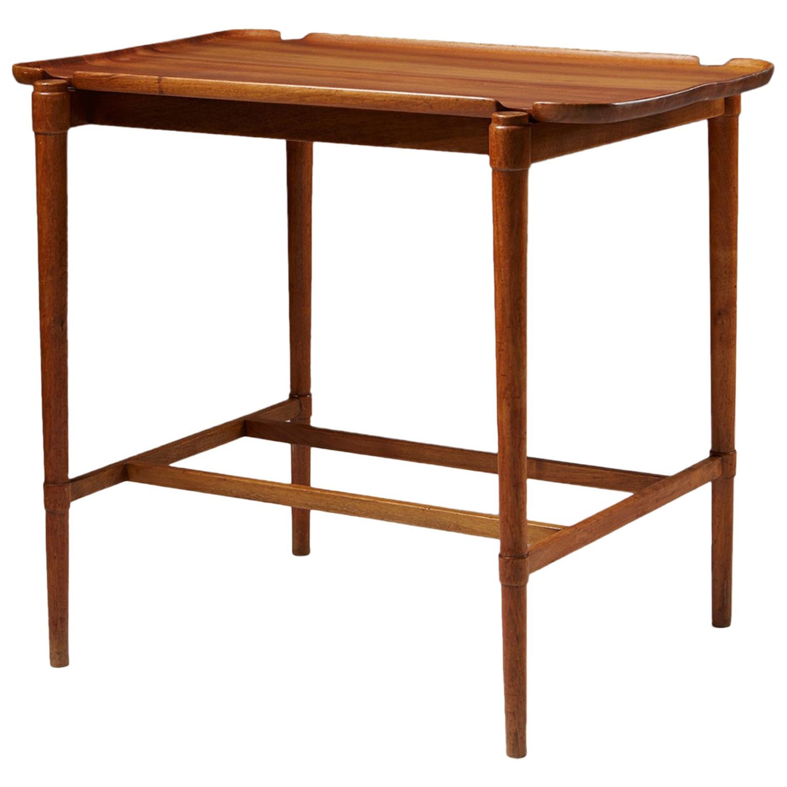 Occasional Table Designed by Peder Hvidt for Fritz Hansen, Denmark, 1943