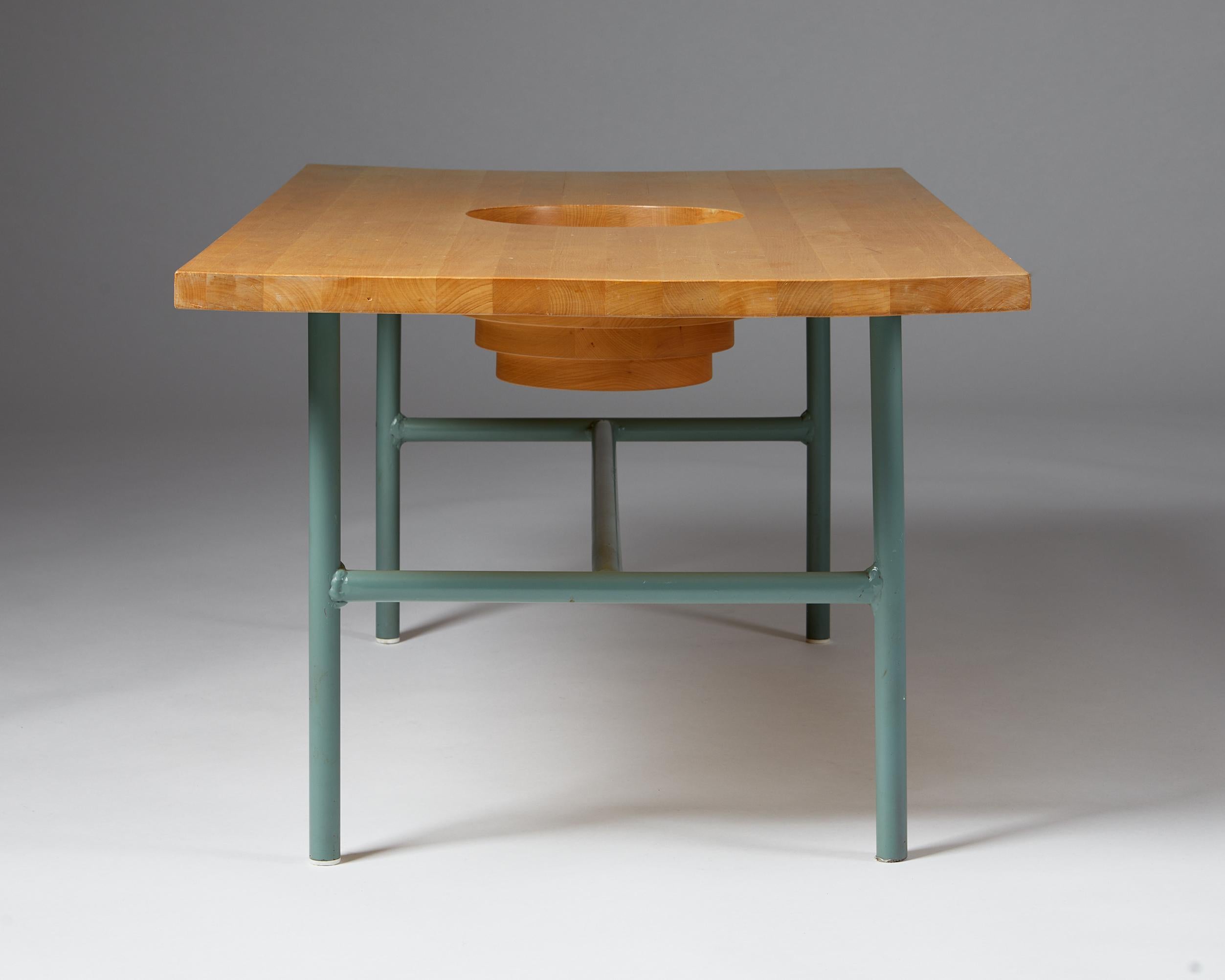 Mid-Century Modern Occasional Table Designed by Thomas Sandell, for Asplund, Sweden, 1990s For Sale