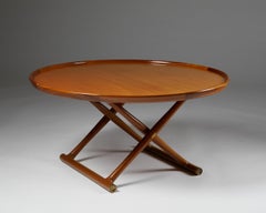 Occasional Table “Egyptian” Designed by Mogens Lassen for Rud. Rasmussen
