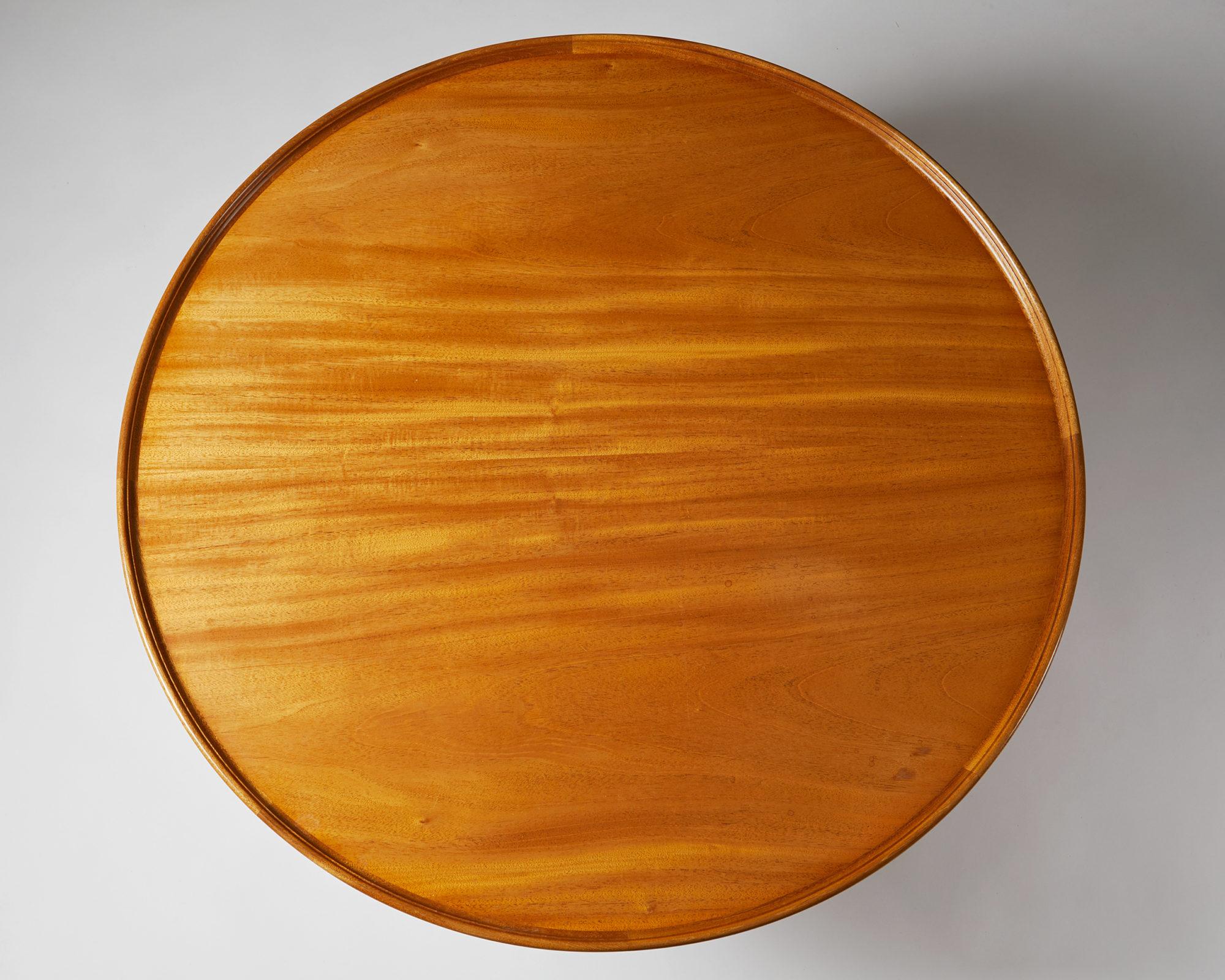 Scandinavian Modern Occasional Table “Egyptian Table” Designed by Mogens Lassen, Denmark, 1940s