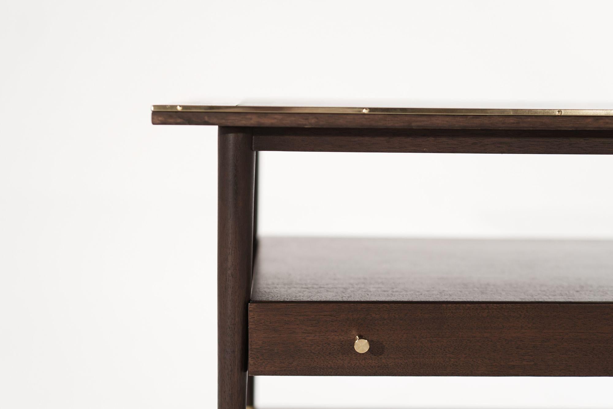 Occasional Table in Mahogany by Paul McCobb, Connoisseur Collection, C. 1950s For Sale 4