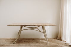 table d'appoint en bois de cèdre ancien ...