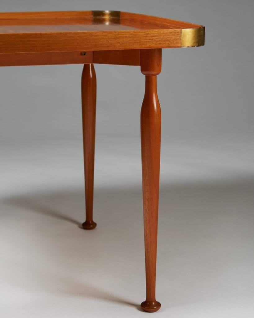 Swedish Occasional Table Model 1074 Designed by Josef Frank for Svenskt Tenn, Sweden