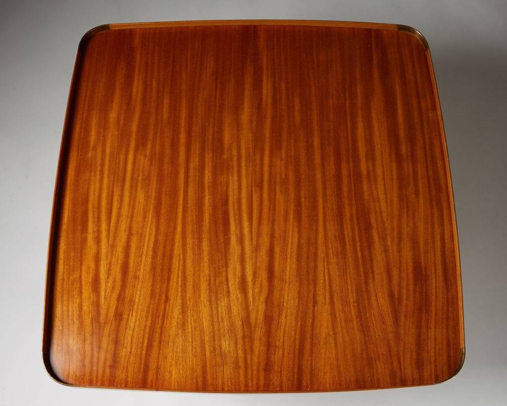 Occasional Table Model 1074 Designed by Josef Frank for Svenskt Tenn, Sweden In Good Condition In Stockholm, SE